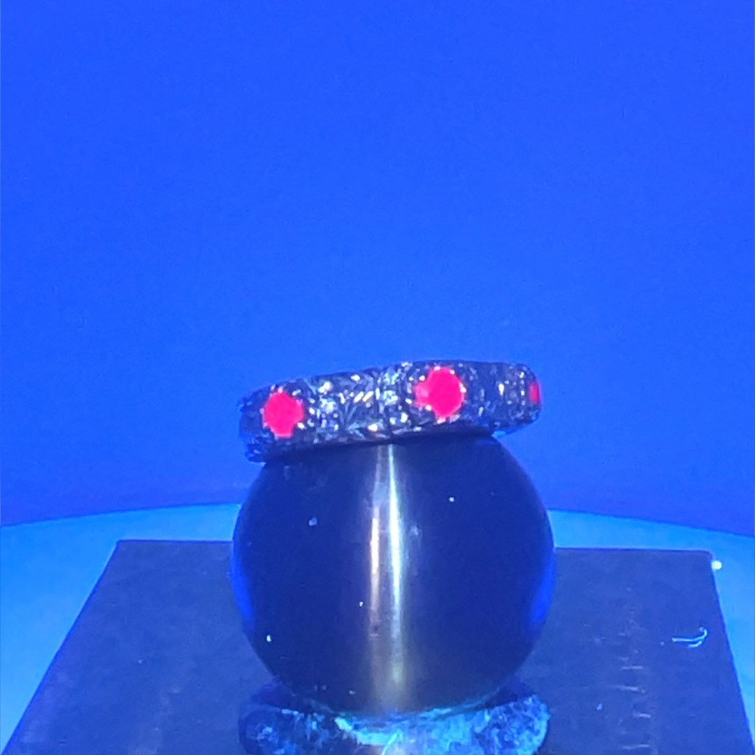 & Other Stories Judith Ripka - Ruby 925 Sterling Silver CZ Diamonique Ring Size ONE SIZE - 2 Thumbnail