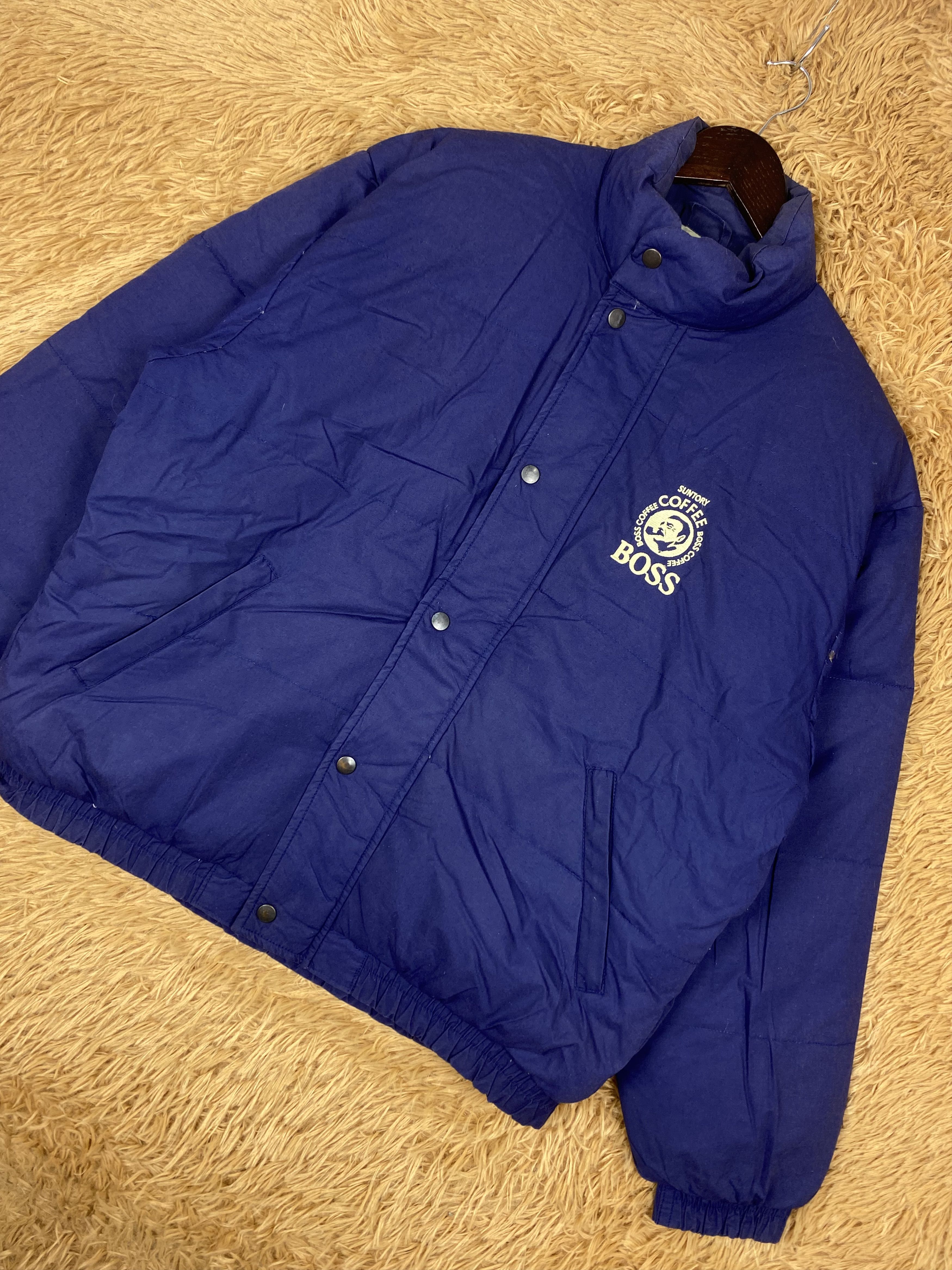 Japanese Brand Vintage Suntory Boss Coffee Puffer Jacket DJ783 Size US M / EU 48-50 / 2 - 2 Thumbnail