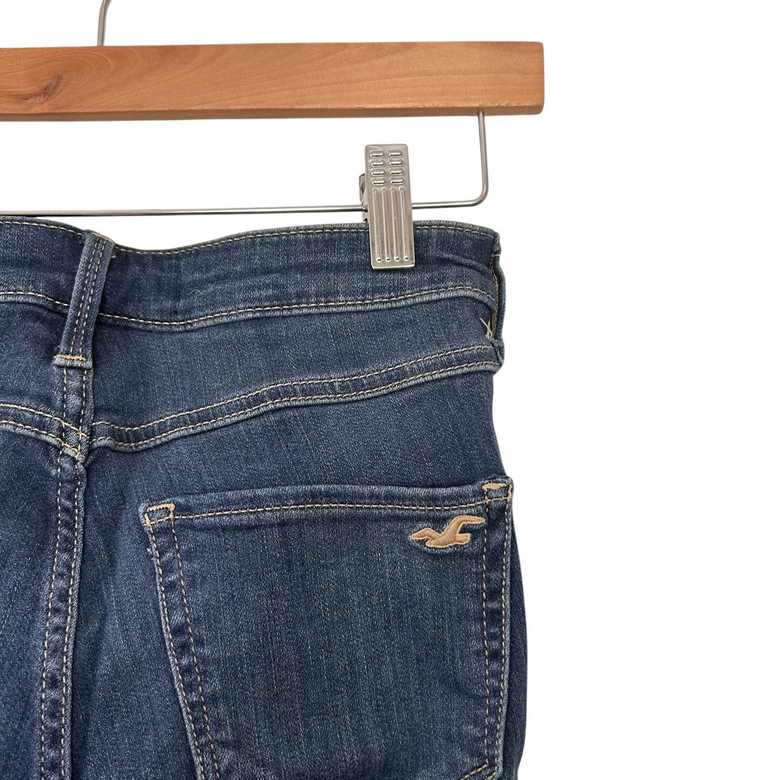 Hollister Hollister High Rise Jean Legging Cropped Jeans Sz 25 Size 25" / US 0 / IT 36 - 3 Thumbnail