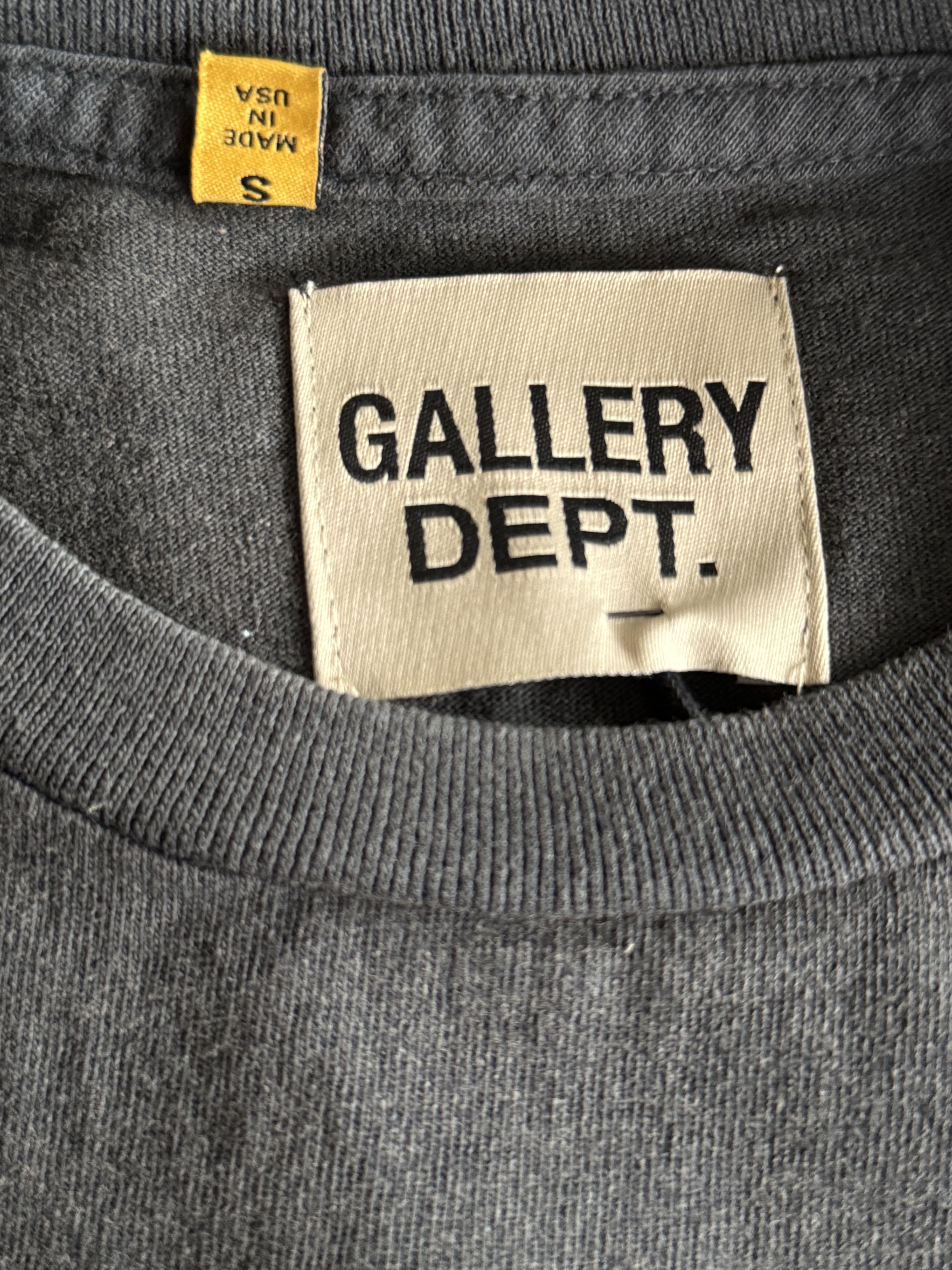 Gallery Dept. Faded Black Art That Kills Glitter Logo Reversible T-Shirt Size US S / EU 44-46 / 1 - 5 Thumbnail