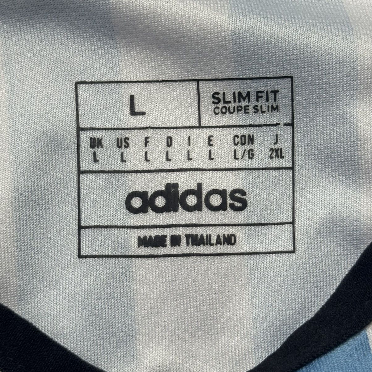 Adidas Adidas 2022/23 Argentina Messi Jersey Size L Size US L / EU 52-54 / 3 - 7 Thumbnail