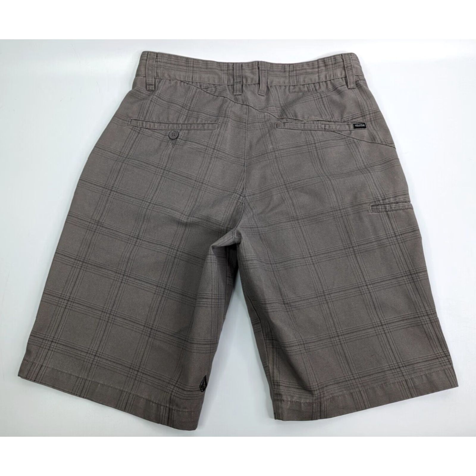 Volcom Volcom Plaid Chino Shorts Men's Size 30 Gray Frickin Skater Skateboard Size US 30 / EU 46 - 2 Thumbnail
