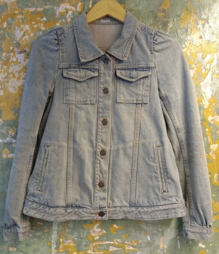 image of Issey Miyake x Tsumori Chisato Vintage Tsumori Chisato Trucker Jacket in Denim, Women's (Size Small