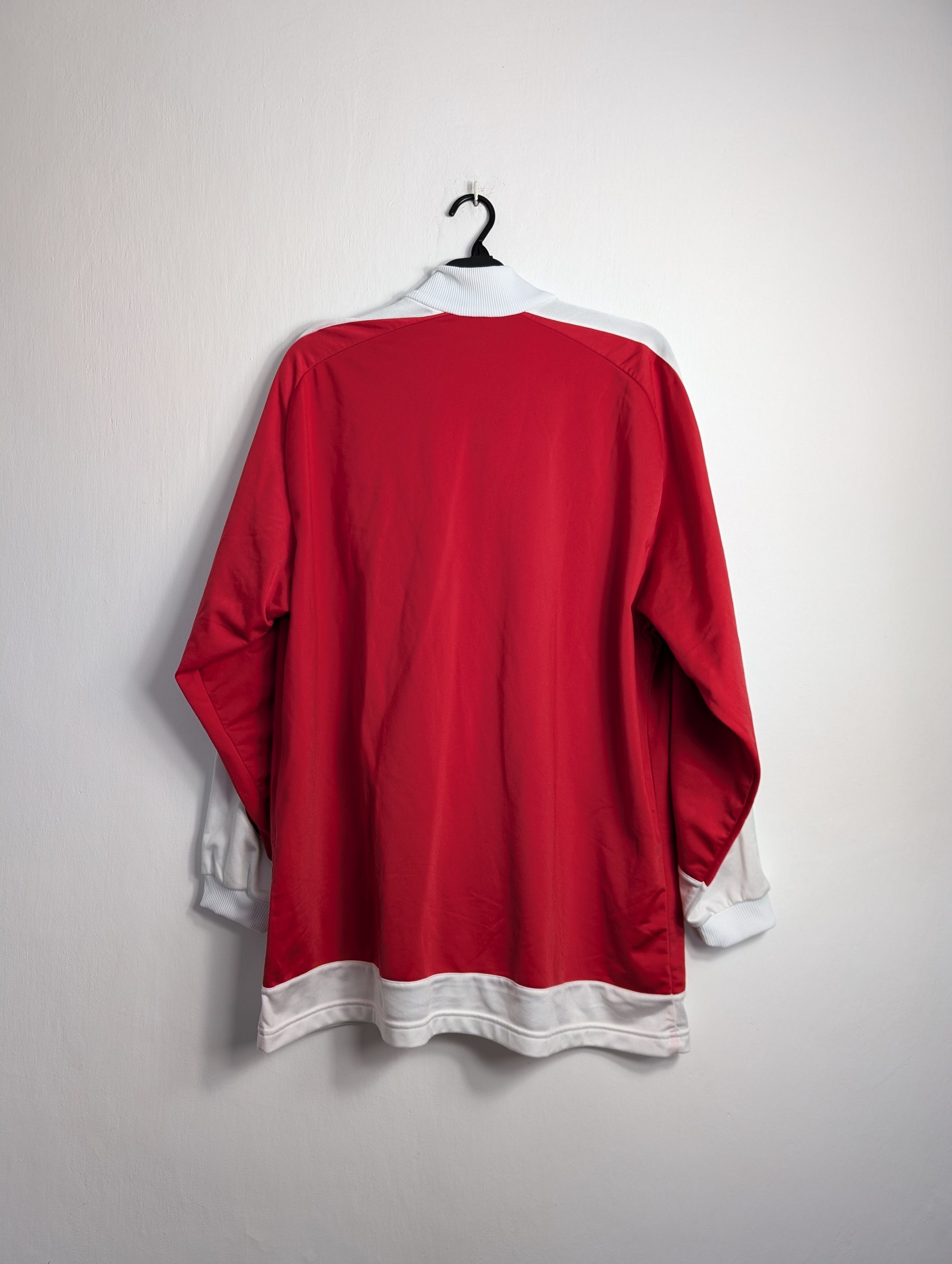 Nike Vintage Nike Team Track Jacket Red White Baggy Y2K XL Size US XL / EU 56 / 4 - 4 Thumbnail