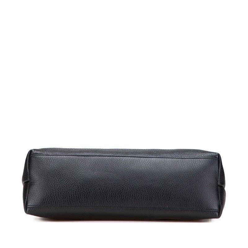 Gucci Gucci Bamboo Tassel Leather Handbag Black Size ONE SIZE - 9 Thumbnail