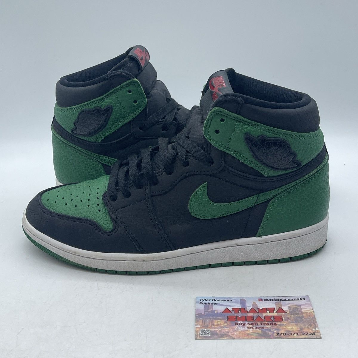 Jordan Brand Air Jordan 1 high pine green 2.0 Size US 8.5 / EU 41-42 - 1 Thumbnail