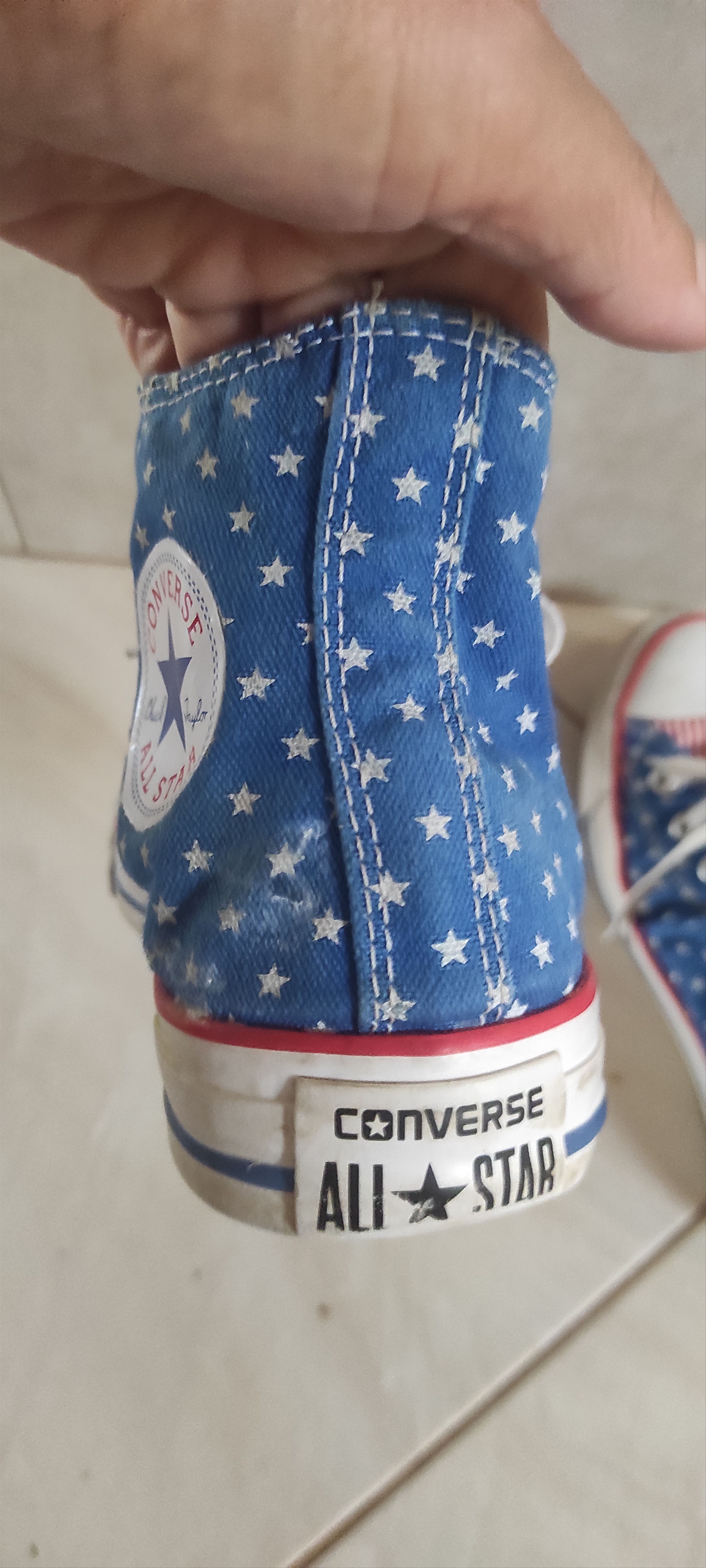 Converse Converse Chuck Taylor All Star Hi Top Sneakers Blue Size US 6.5 / IT 36.5 - 8 Thumbnail