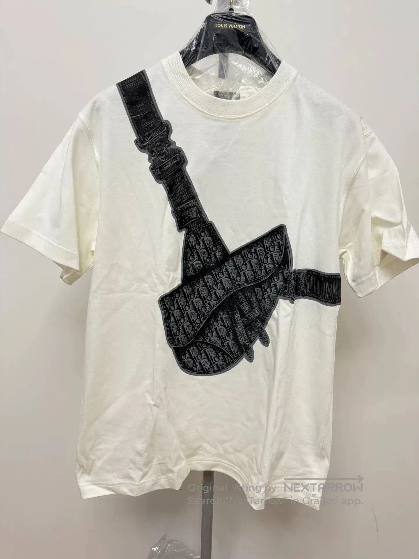 Dior Dior Saddle Bag Monogram Logo Short Sleeve T. Size US L / EU 52-54 / 3 - 1 Thumbnail