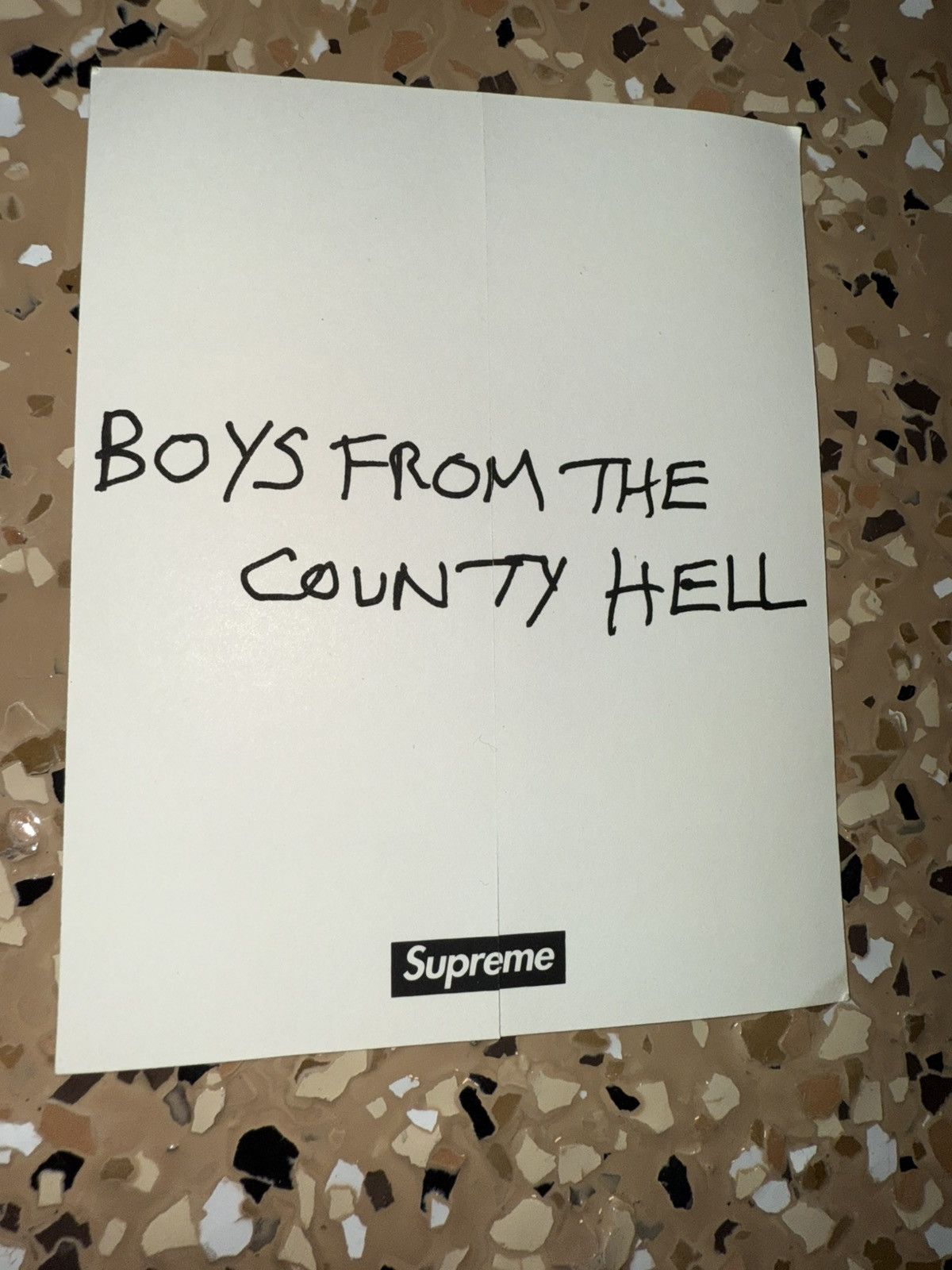 Supreme Supreme Shane MacGowan Sticker Size ONE SIZE - 3 Thumbnail