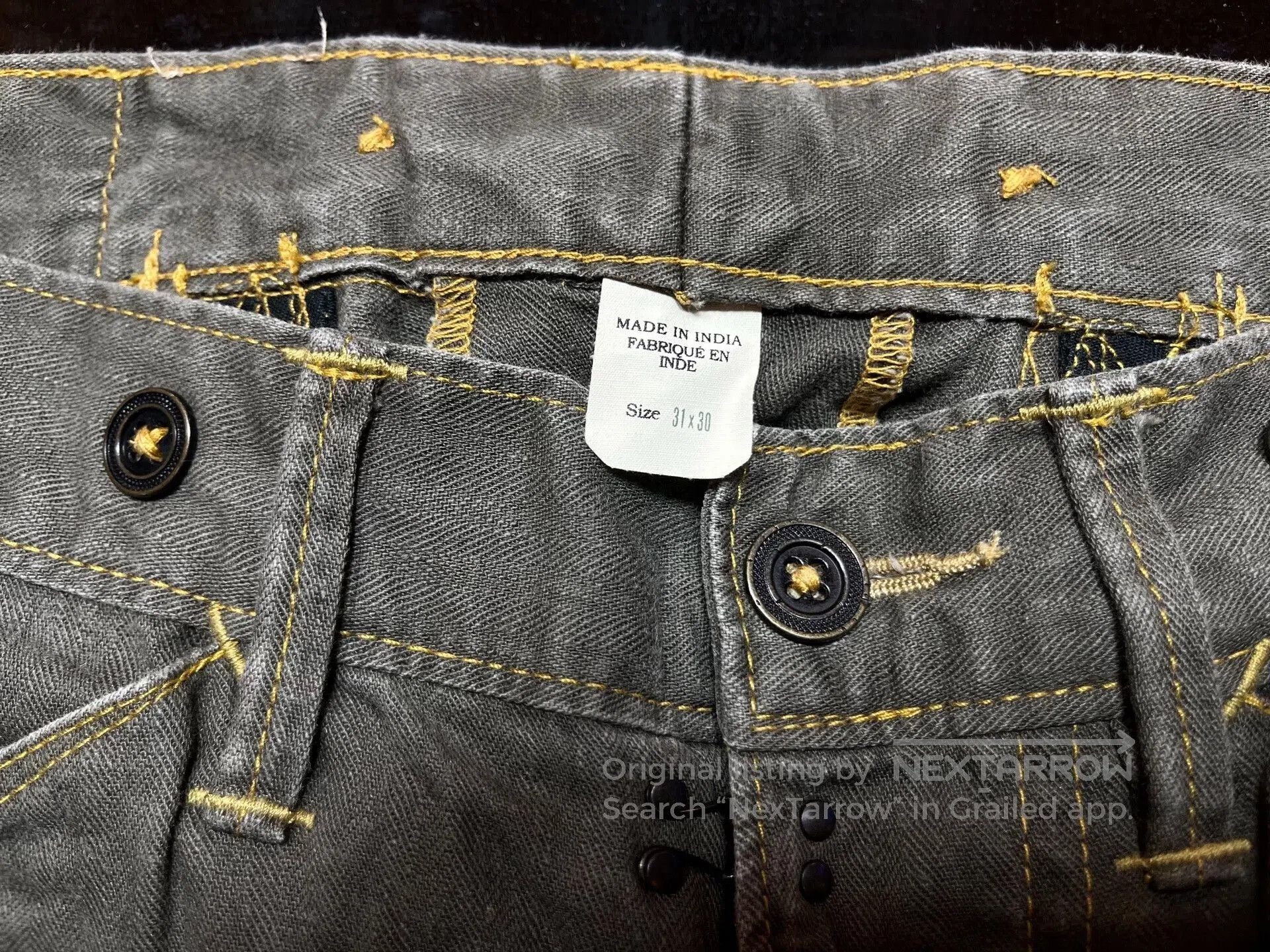 RRL Ralph Lauren grey casual work pants by Ralph Lauren. Size US 31 - 3 Thumbnail