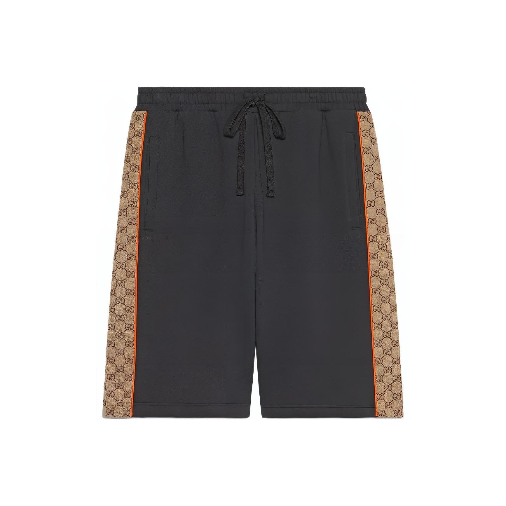 Gucci Gucci GG Monogram Side Stripe Shorts Size M Size US 32 / EU 48 - 1 Thumbnail