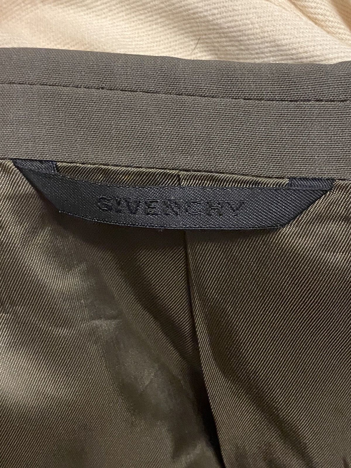 Givenchy Givenchy khaki wool blazer jacket 52 Size 52R - 5 Thumbnail