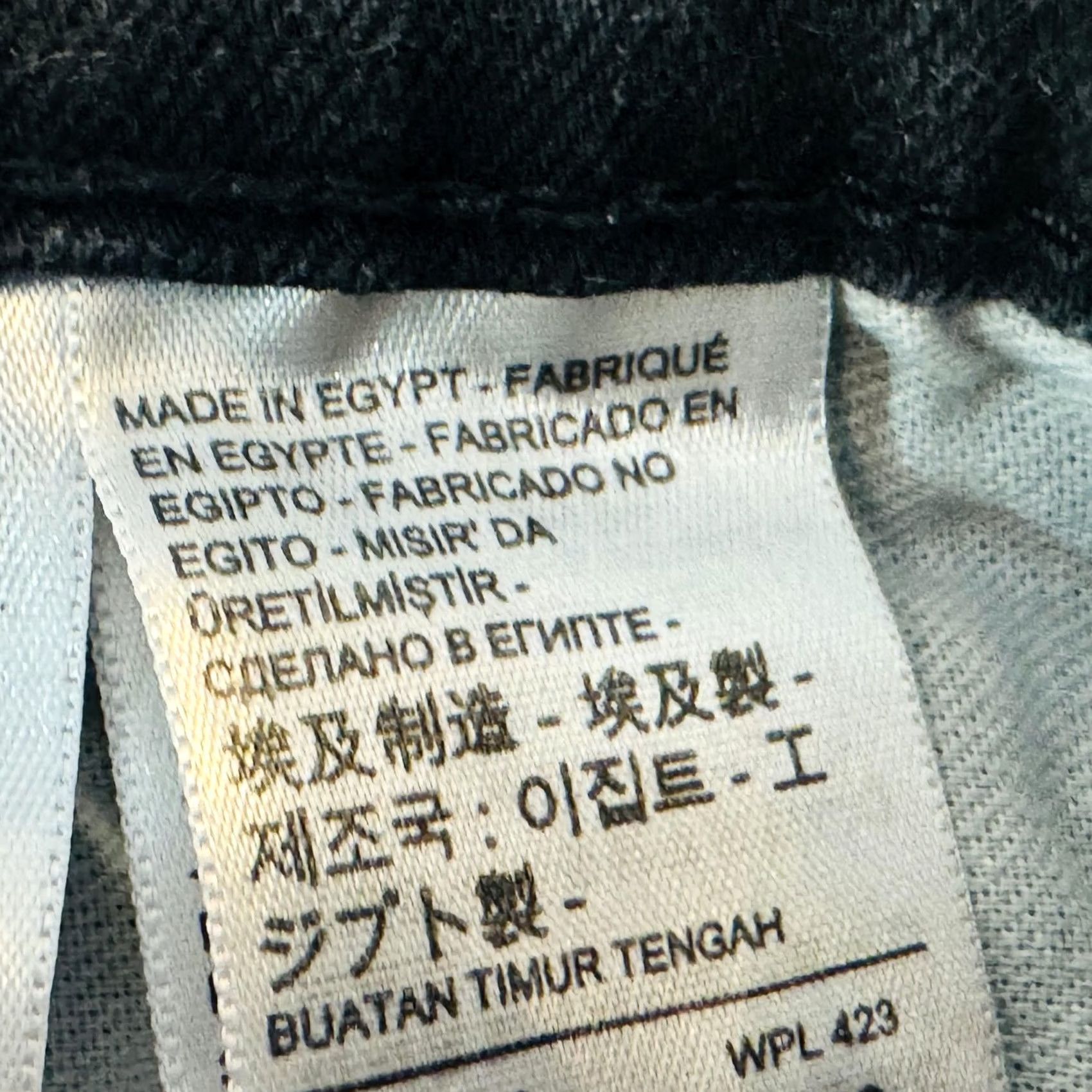 Levi's Levi's Jeans Slim Tapered 30x30 Charcoal Wash Black Denim Mid Rise 5-Pocket USA Logo Mens Size US 30 / EU 46 - 4 Thumbnail
