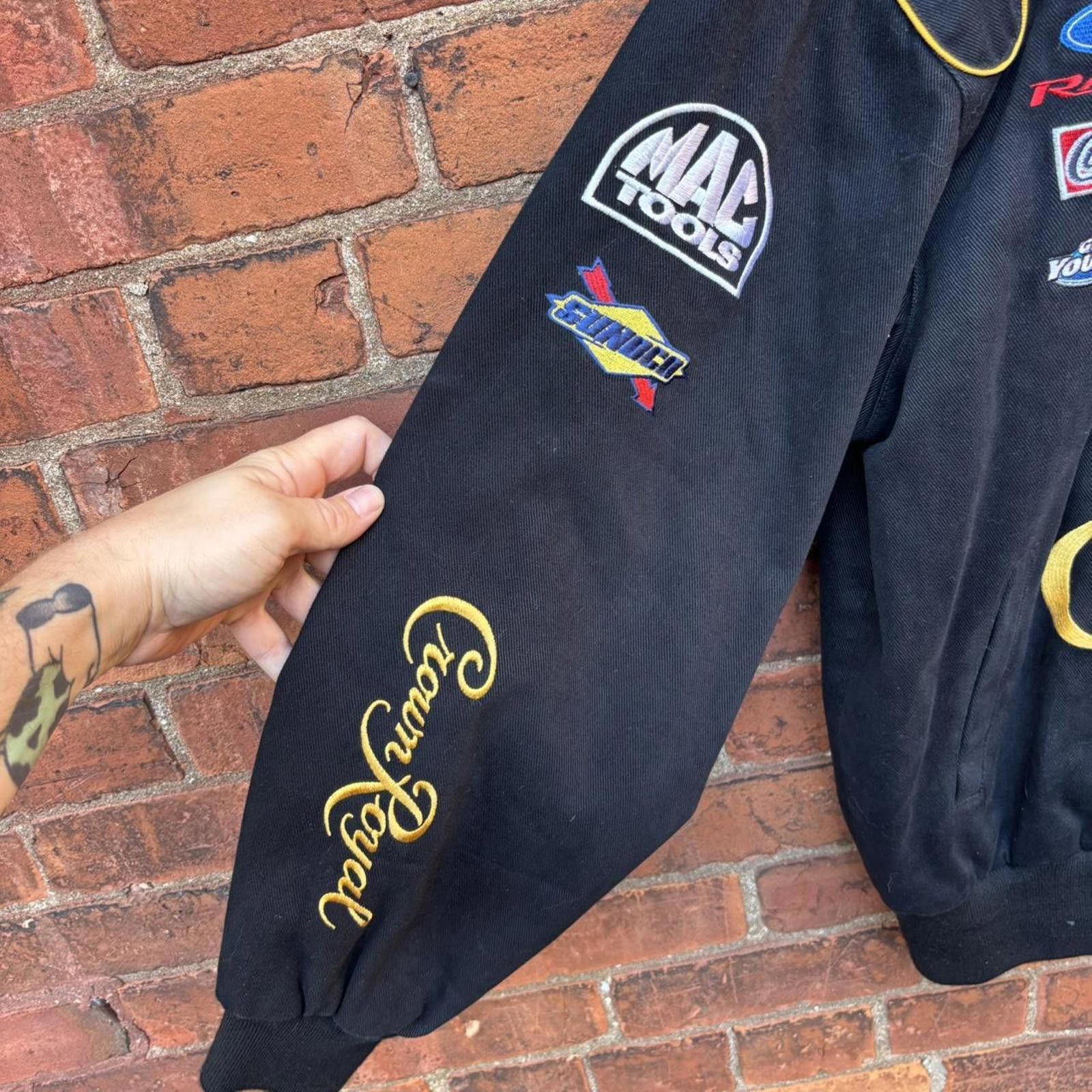 JH Design vintage JH design crown royal nascar jacket 90s L Size US L / EU 52-54 / 3 - 3 Thumbnail