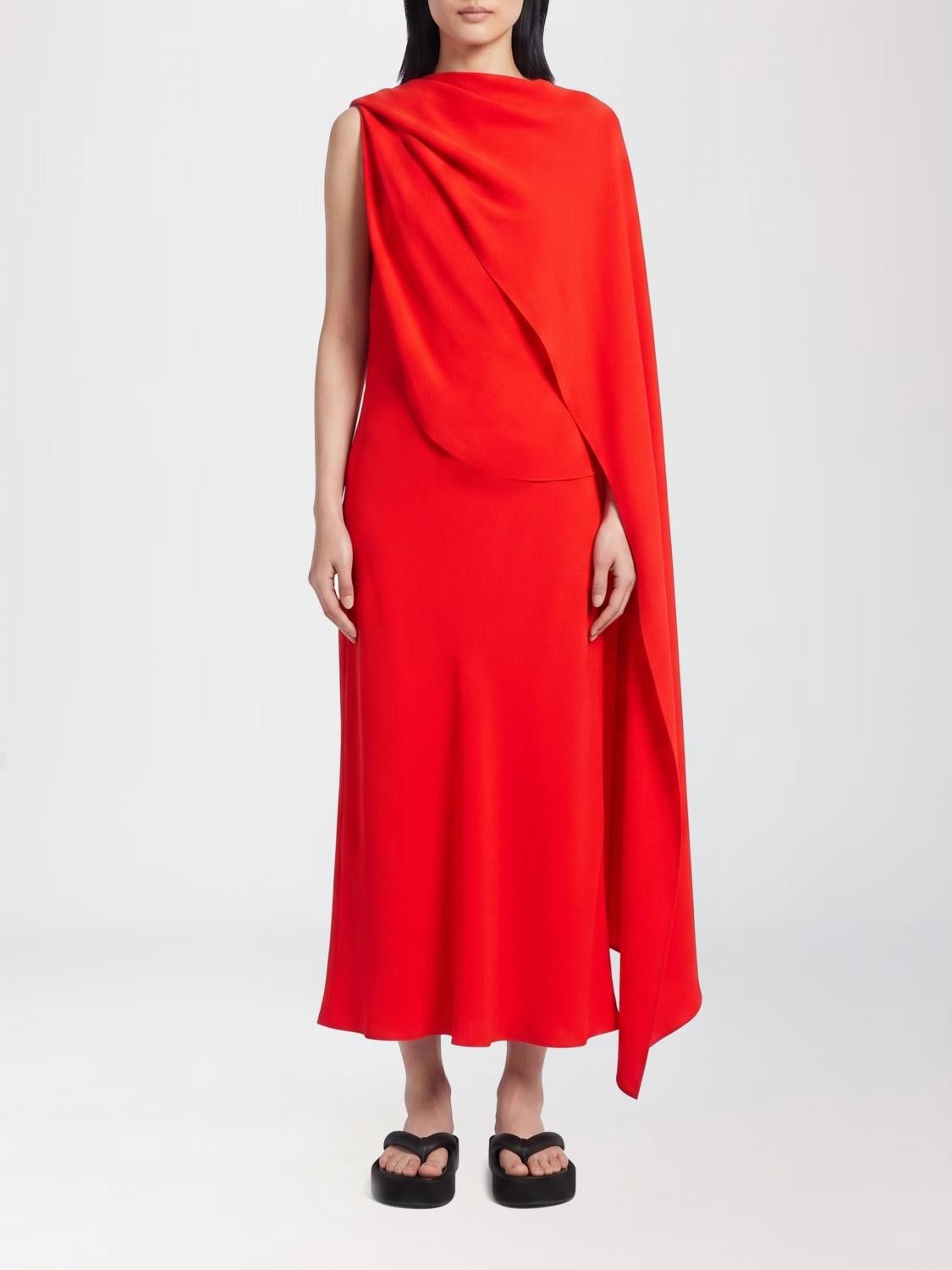 Balenciaga Balenciaga Dress Woman Red Size XS / US 0-2 / IT 36-38 - 1 Thumbnail