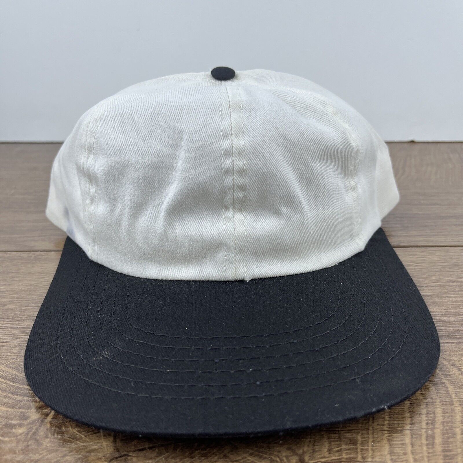 Other Plain White Black Hat White Hat Adjustable Snapback Adult Si Size ONE SIZE - 5 Thumbnail