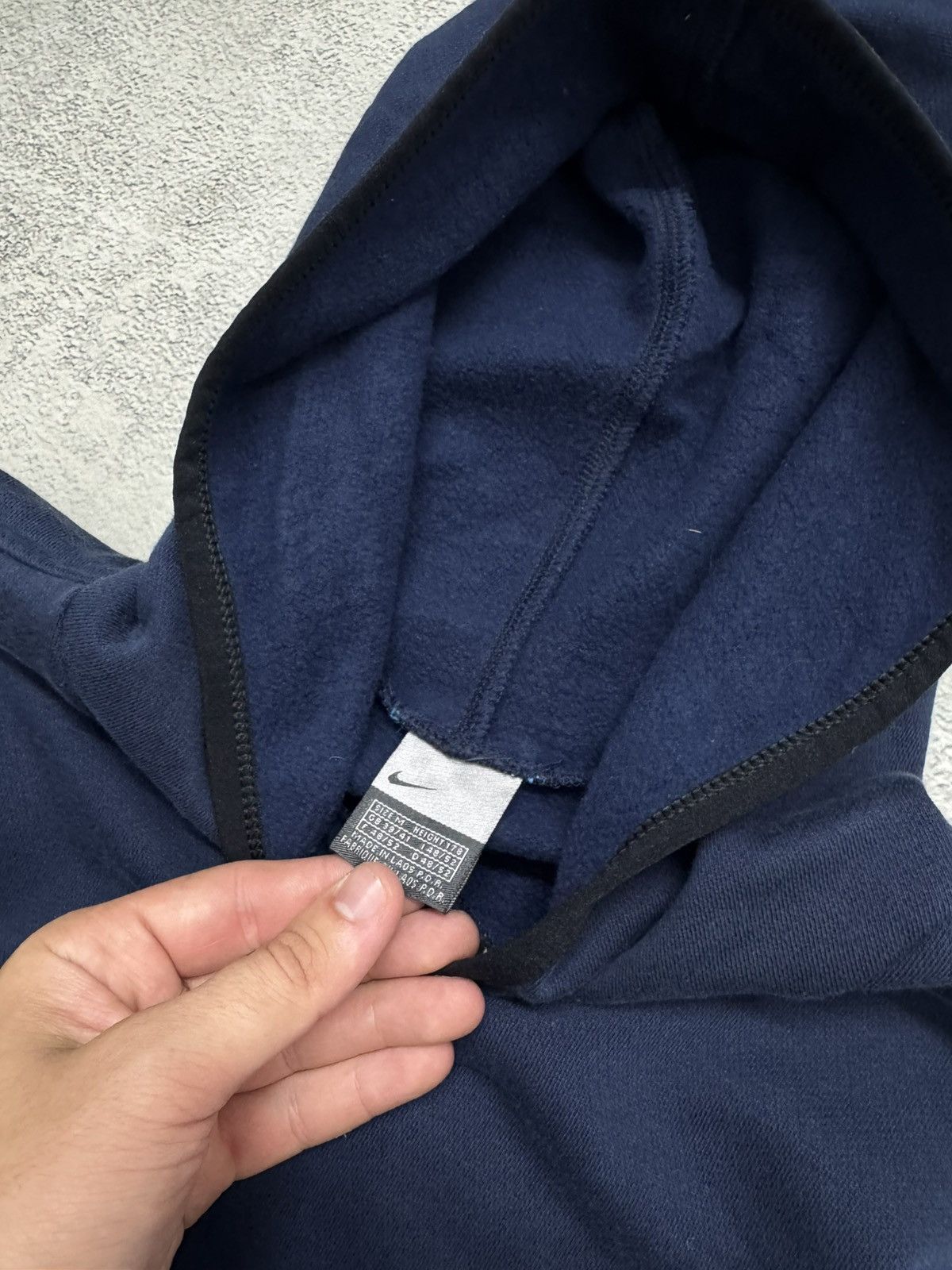 Nike Vintage Y2k Nike Mini Swoosh Basic Hoodie 00’s Size US M / EU 48-50 / 2 - 9 Thumbnail