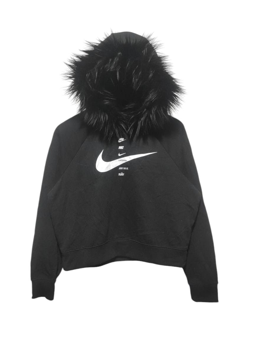 Nike Swoosh Crop Fur Hoodie if6was9 LGB style
