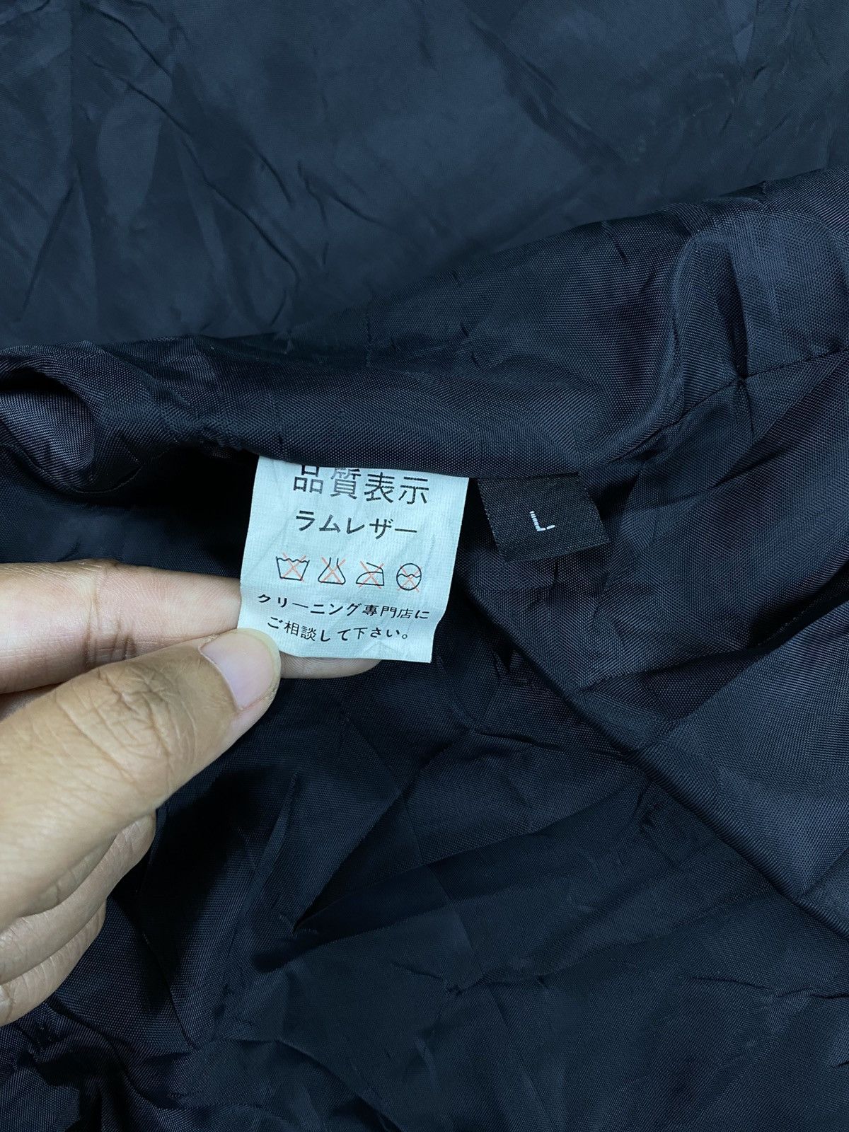 If Six Was Nine Bounce Over Multipocket Punk Acid Wash Leather Jacket Size US S / EU 44-46 / 1 - 11 Thumbnail