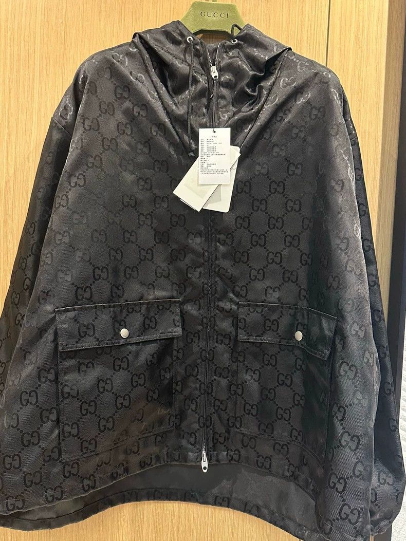 Gucci Gucci Popular old flower full logo windbreaker 2502-Nextarr Size US XXL / EU 58 / 5 - 1 Thumbnail