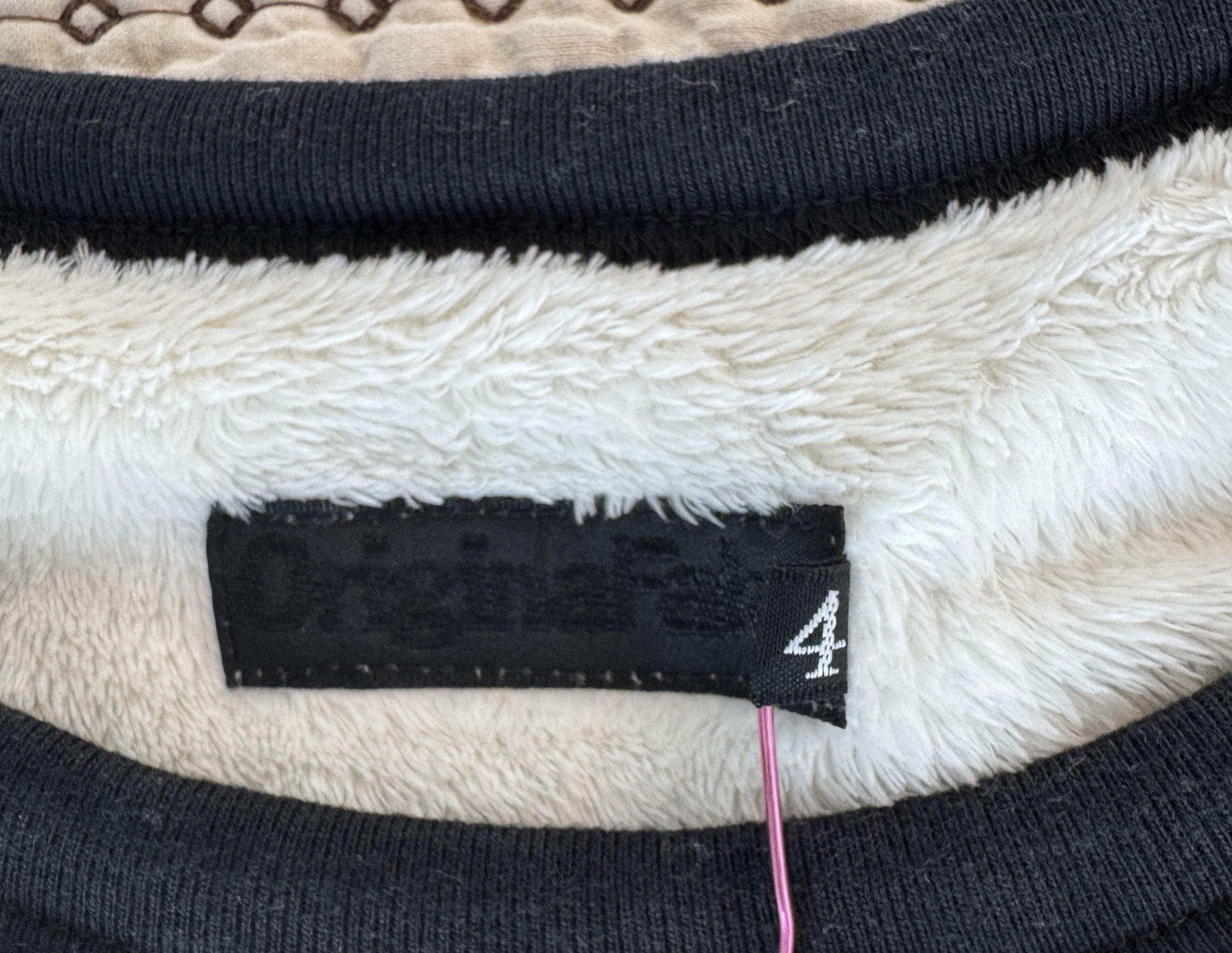 Kaws KAWS ORIGINAL FAKE PANDA FAUX FUR RAGLAN SWEATSHIRT SZ 4 Size US XL / EU 56 / 4 - 9 Thumbnail