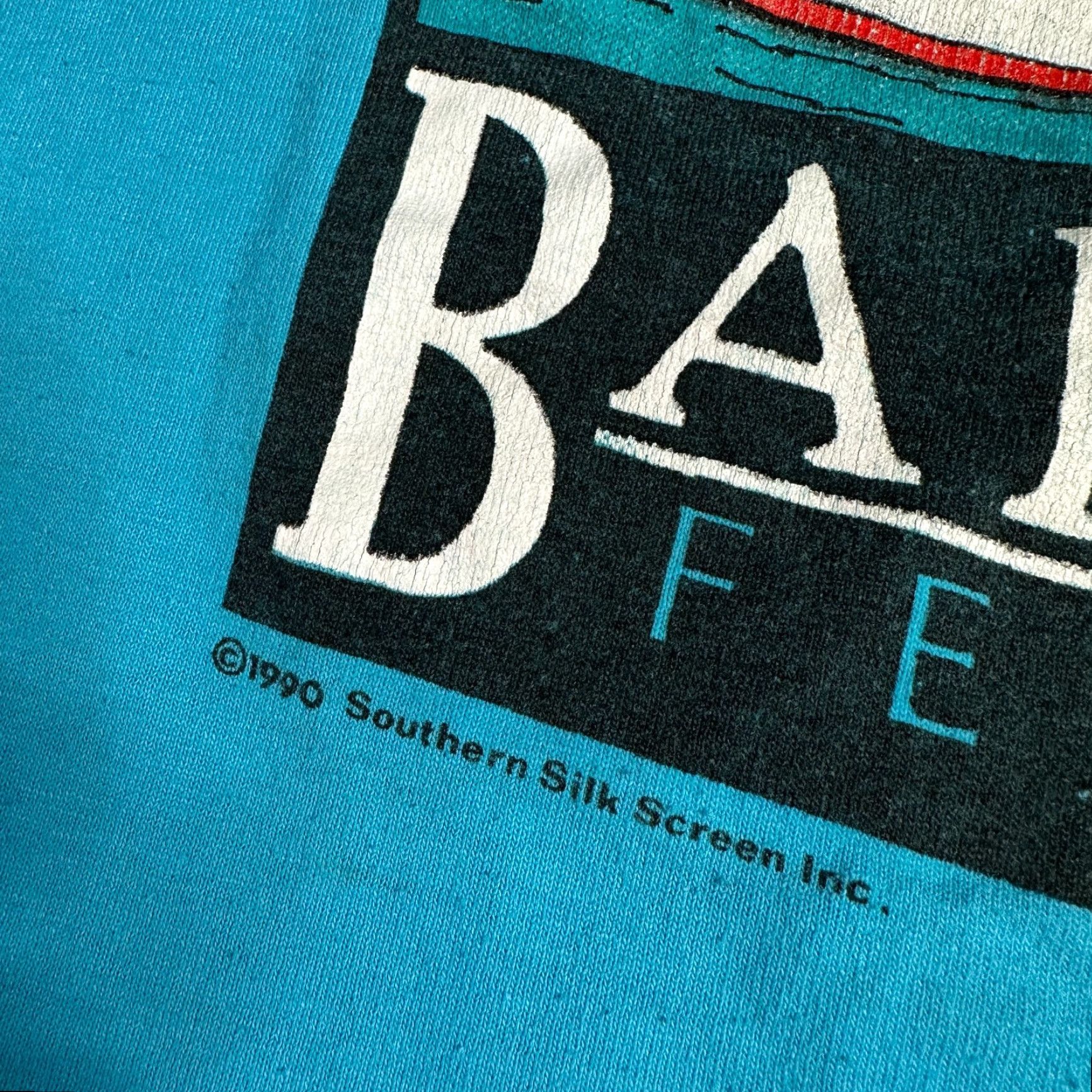 Vintage VINTAGE Baltimore Fells Point T-shirt M Teal Blue Green VTG 1990s Screen Stars Size US M / EU 48-50 / 2 - 3 Thumbnail