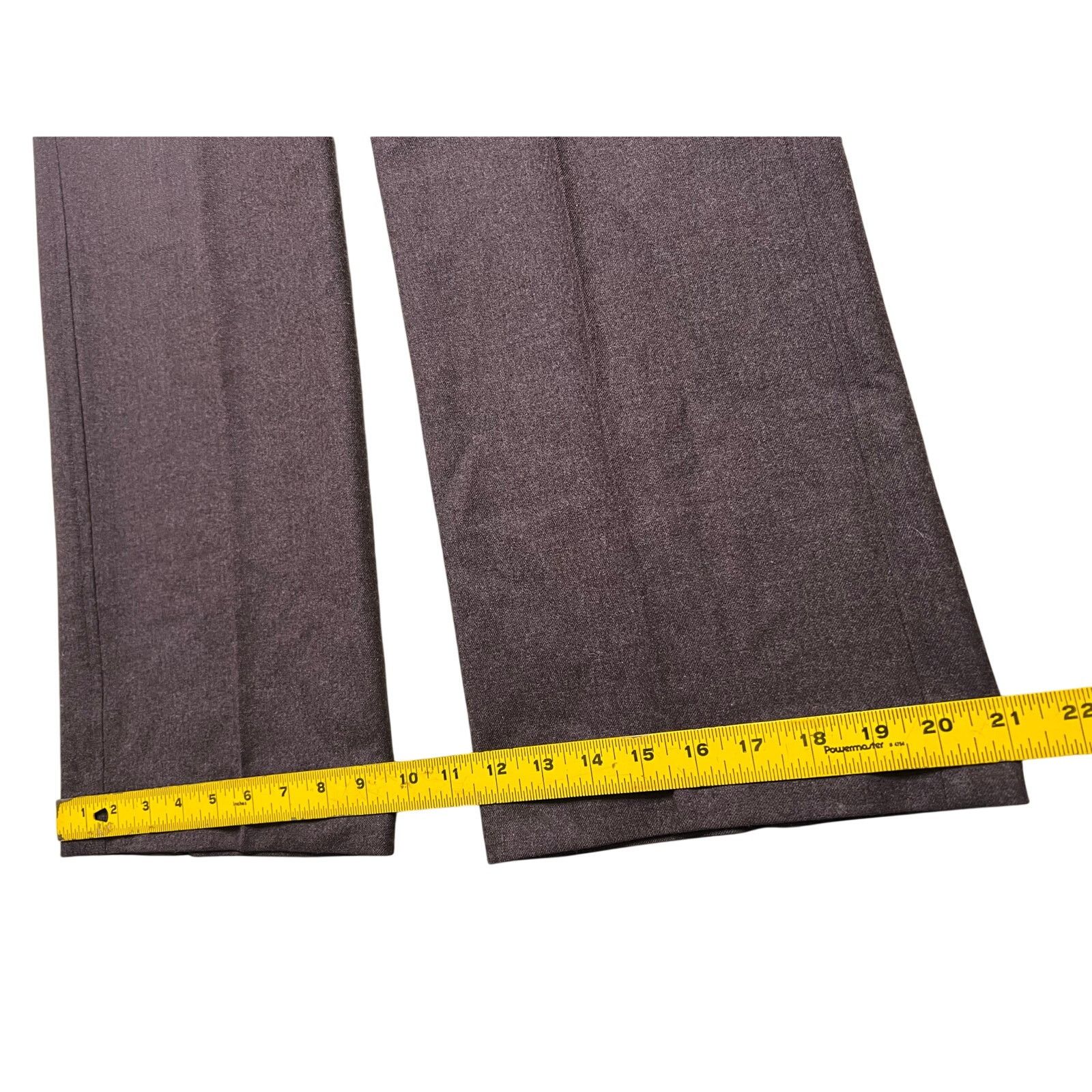 Club Room Club Room Bamberger’s 100% Wool Dress Pants Brown 34R 90s Size US 34 / EU 50 - 7 Thumbnail