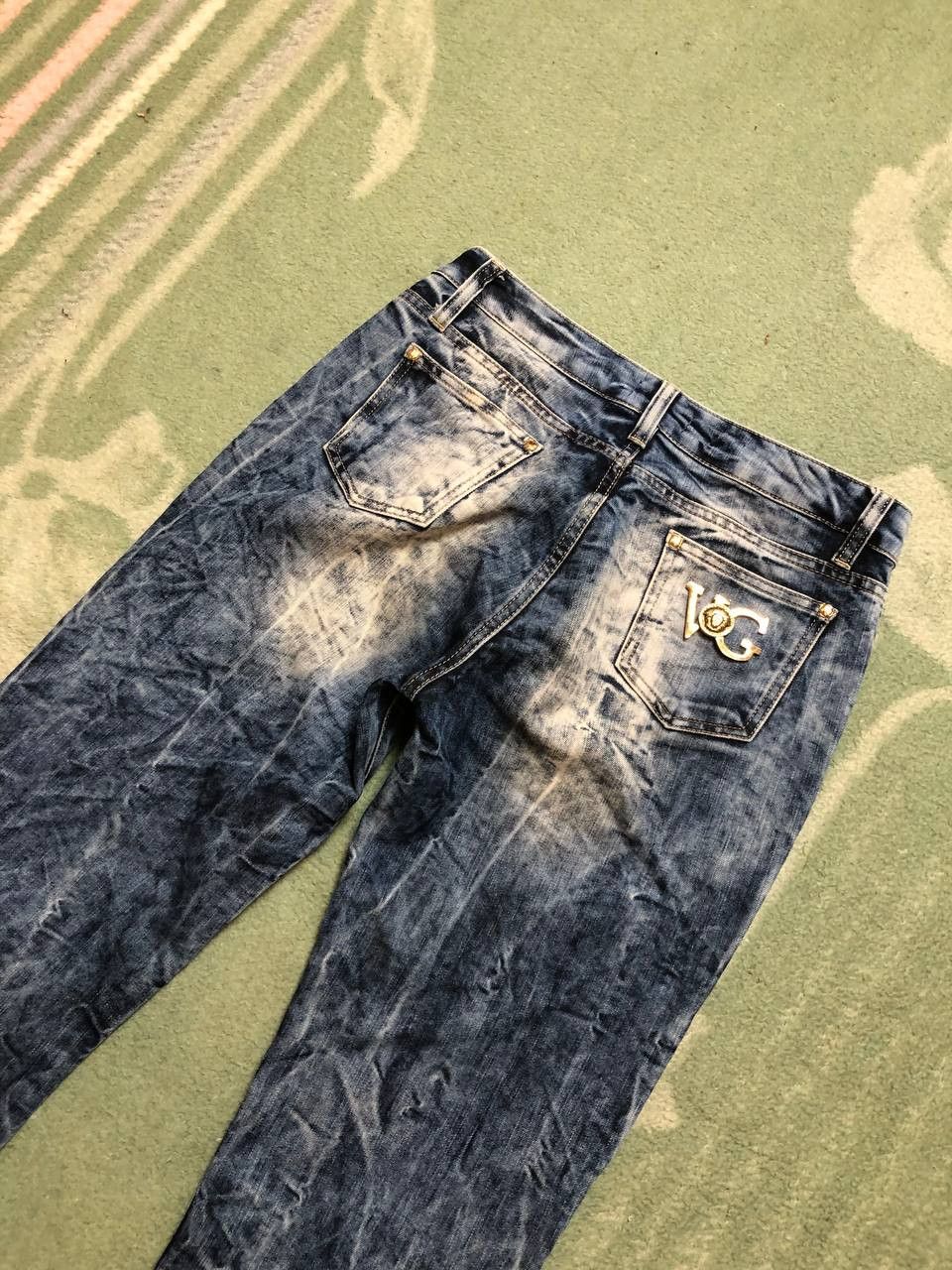 Versace Vintage luxury jeans Versace Y2K denim pants print Size US 34 / EU 50 - 22 Thumbnail