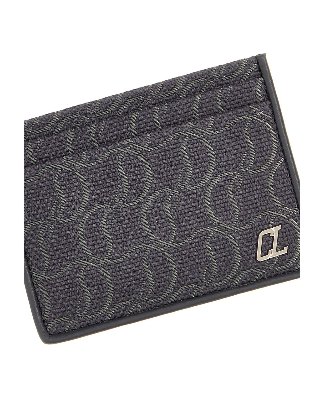 Christian Louboutin oc11z0525 M Kios' card holder in Gray Size ONE SIZE - 3 Thumbnail