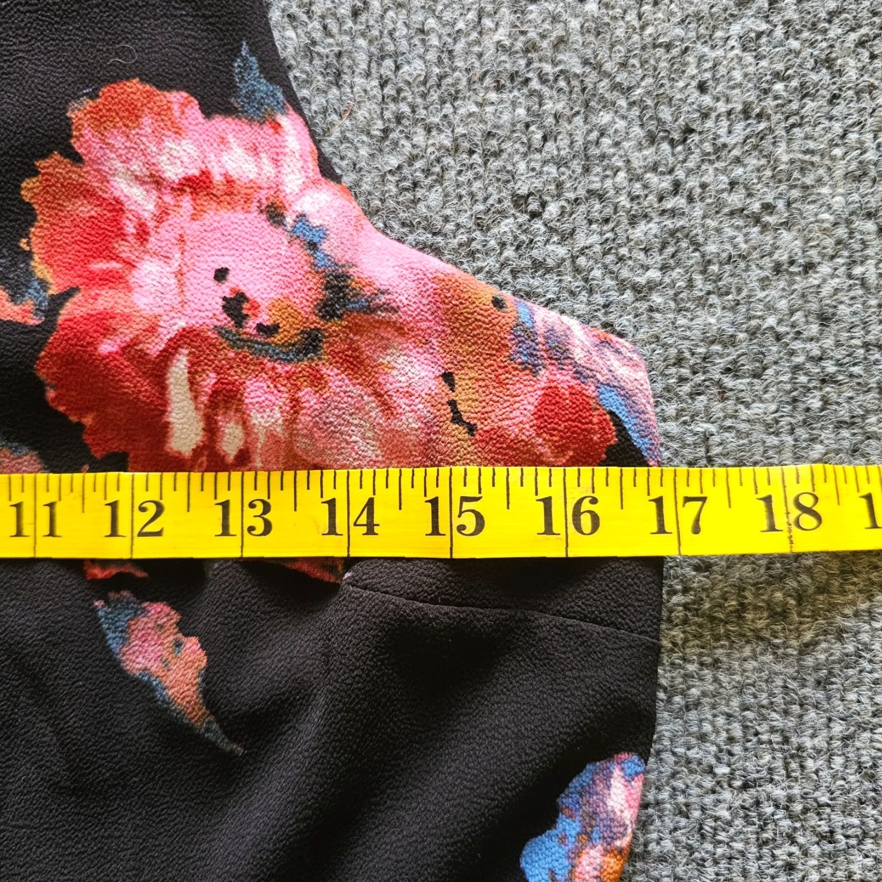 Free People Free People Dress Womens Size 6 Black Pink Floral A-Line Sleeveless Lined Party Cocktail Shoppability Size M / US 6-8 / IT 42-44 - 5 Thumbnail