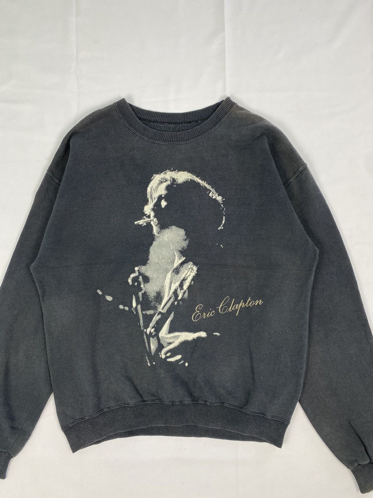 Vintage Vtg Eric Clapton Japan Tour sweatshirt Size US M / EU 48-50 / 2 - 4 Thumbnail