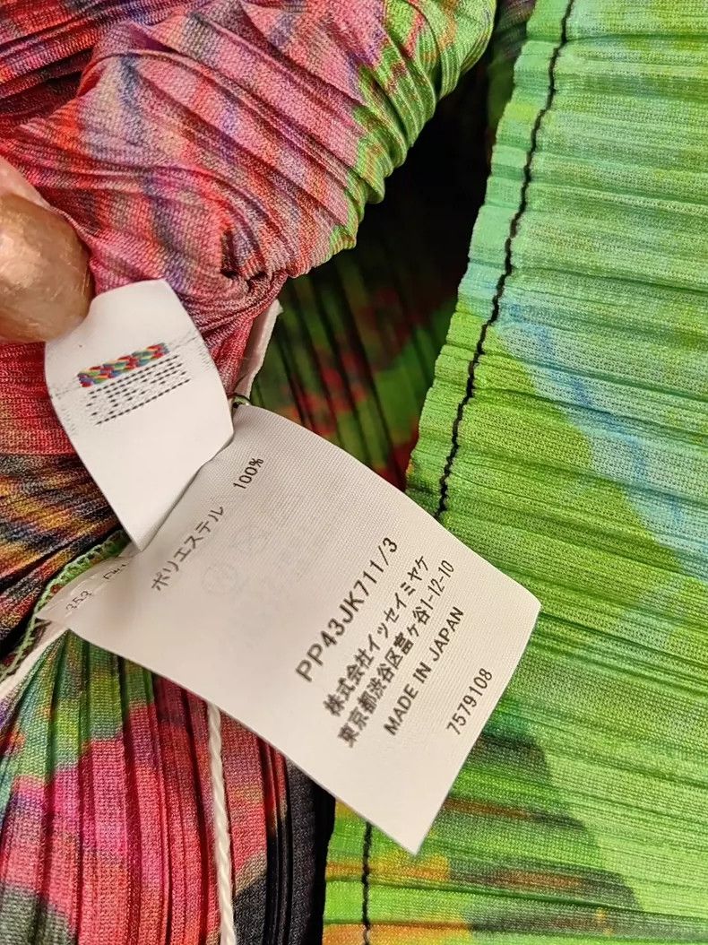 Issey Miyake Issey Miyake size:3 Green round-neck long-sleeved top Size S / US 4 / IT 40 - 5 Thumbnail