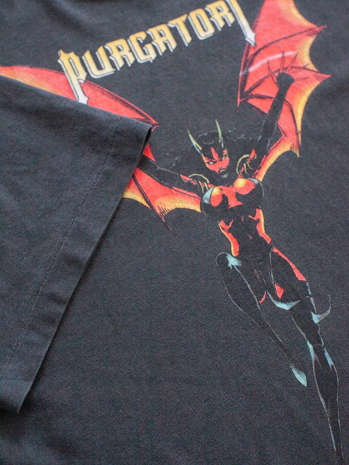 Marvel Comics Vintage 1996 Purgatori Chaos Comics Graphitti 90s T-Shirt Size US L / EU 52-54 / 3 - 5 Thumbnail