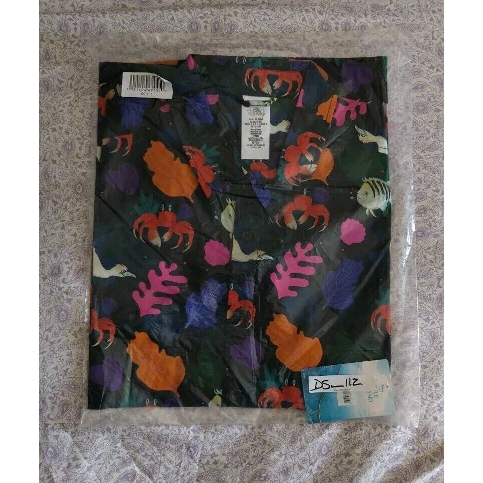 Disney DISNEY'S Little Mermaid Woven Shirt For Men - Size 2XL Size US XXL / EU 58 / 5 - 6 Thumbnail