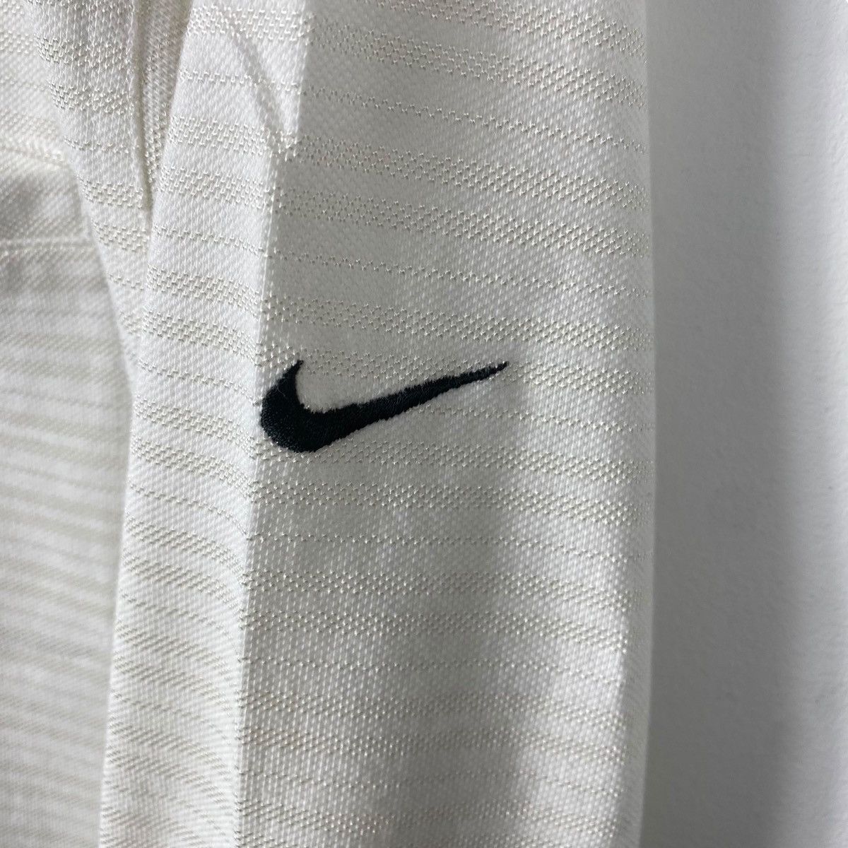 Nike Vintage 00's NIKE GOLF Striped Pocket Longsleeve Polo Tee Size US M / EU 48-50 / 2 - 4 Thumbnail