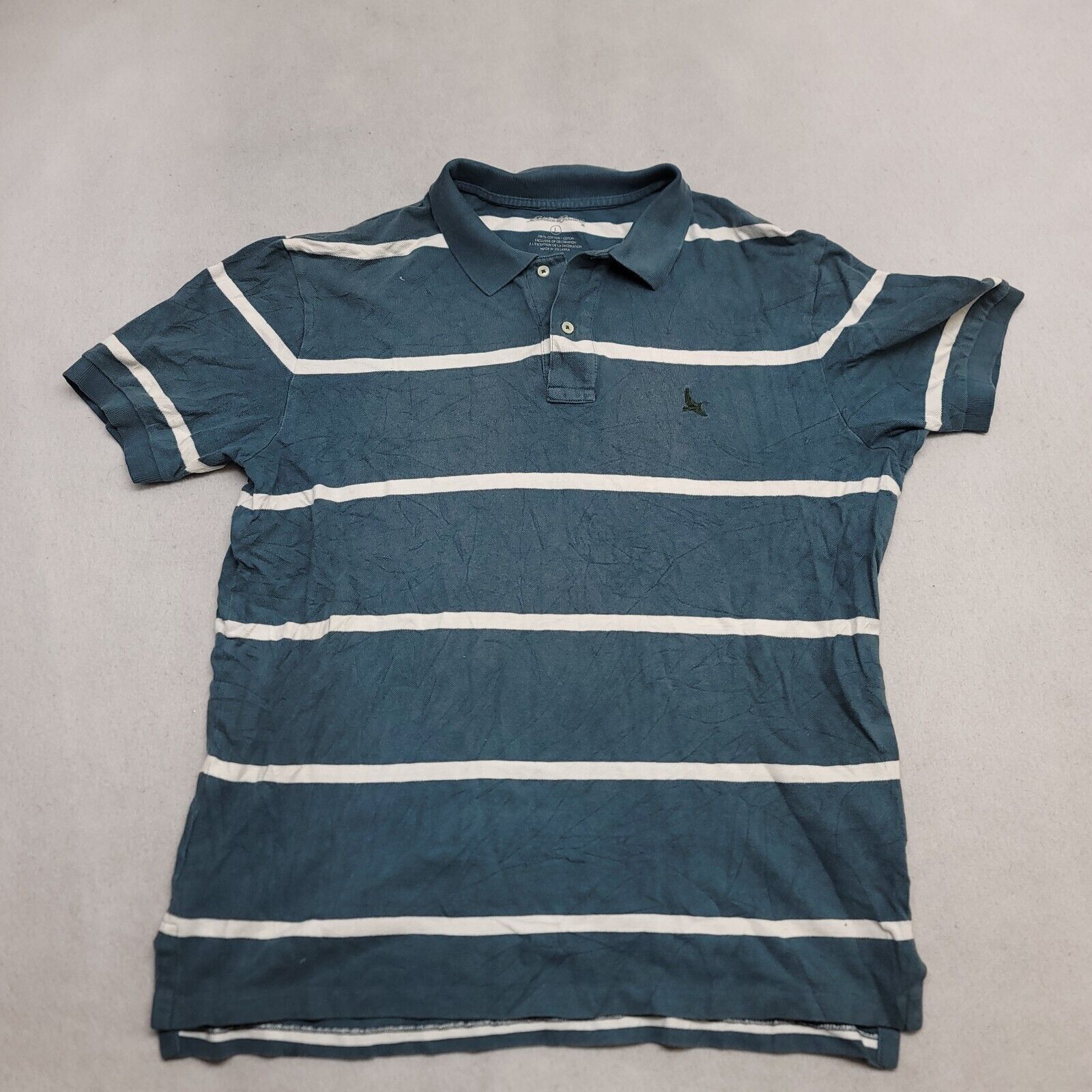 Eddie Bauer Eddie Bauer Pullover Polo Shirt Adult Mens Size Large L Blue Size US L / EU 52-54 / 3 - 2 Thumbnail