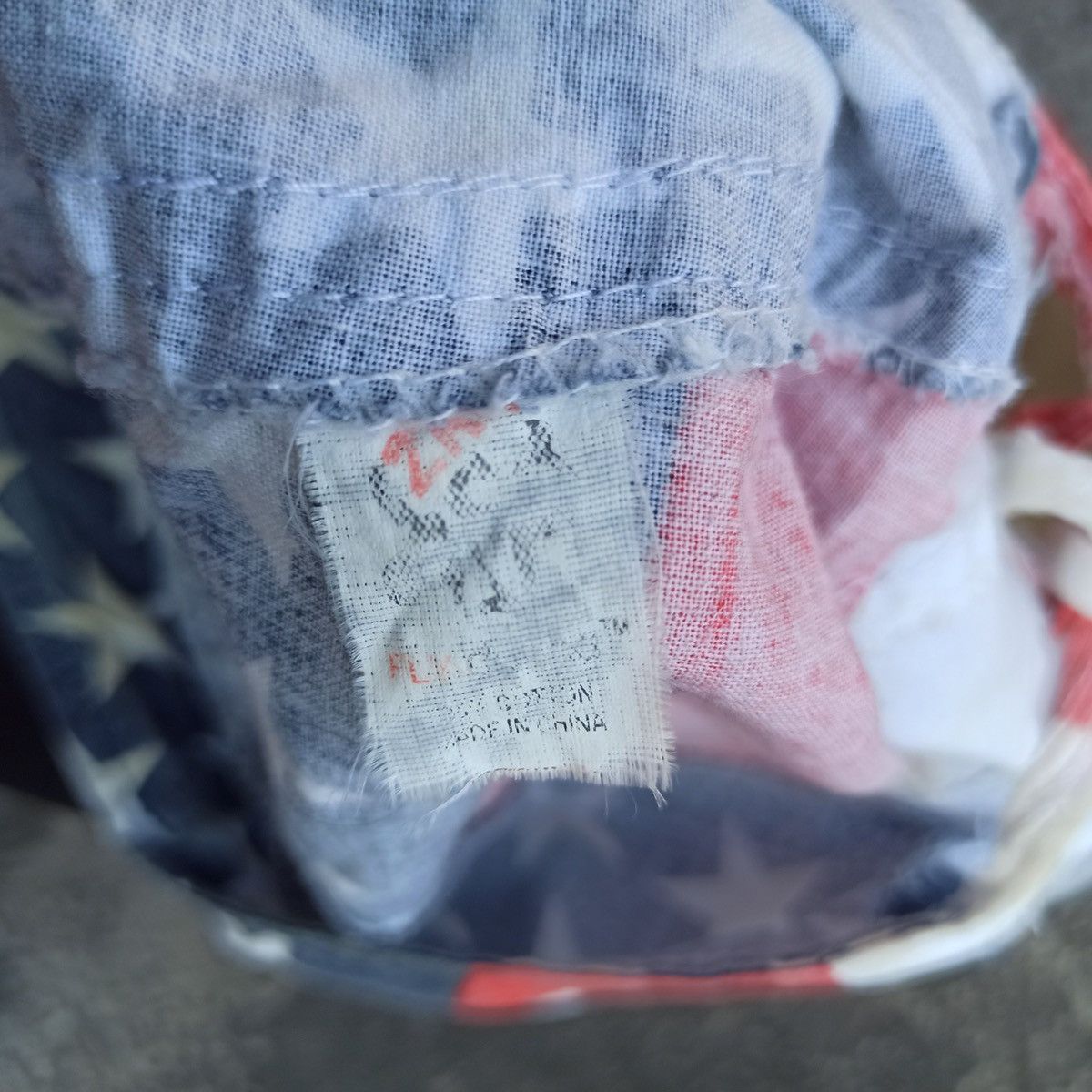 Vintage unique USA flag hat Size ONE SIZE - 14 Thumbnail