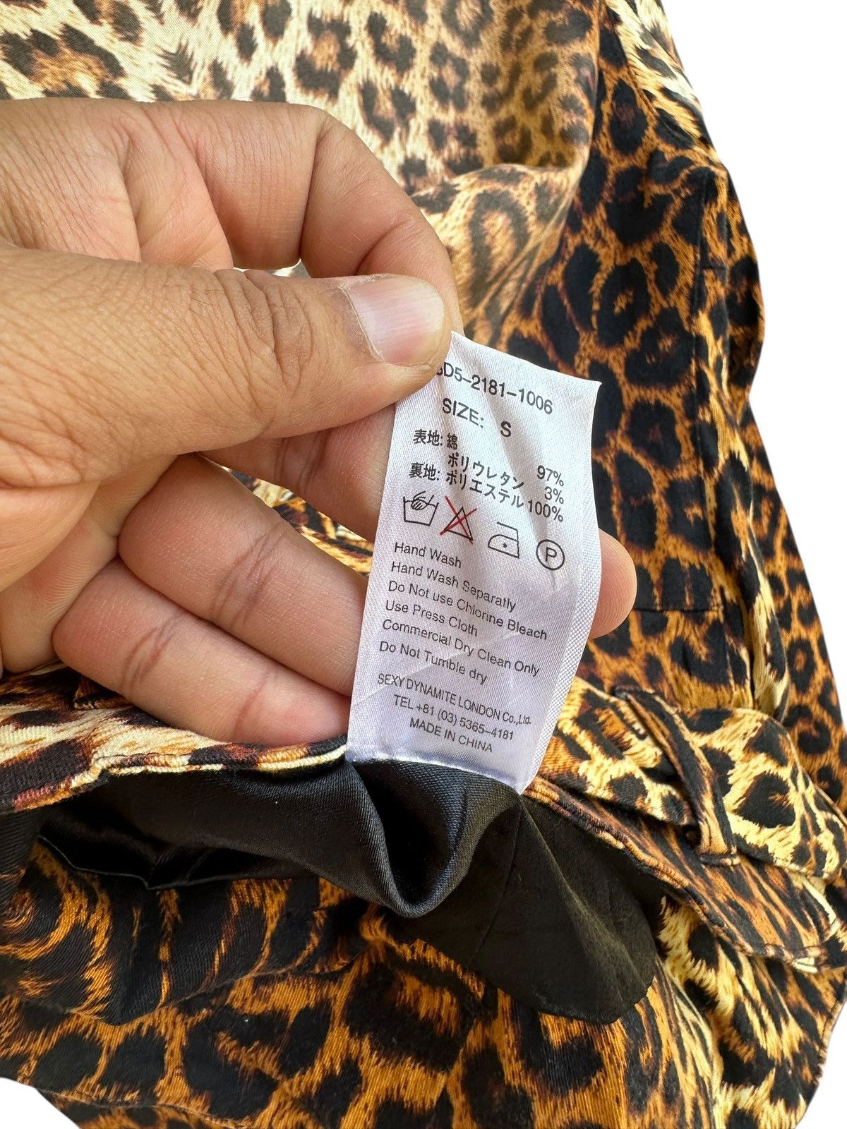 Seditionaries Vintage Sexy Dynamite London Leopard Biker Jacket Size US S / EU 44-46 / 1 - 7 Thumbnail