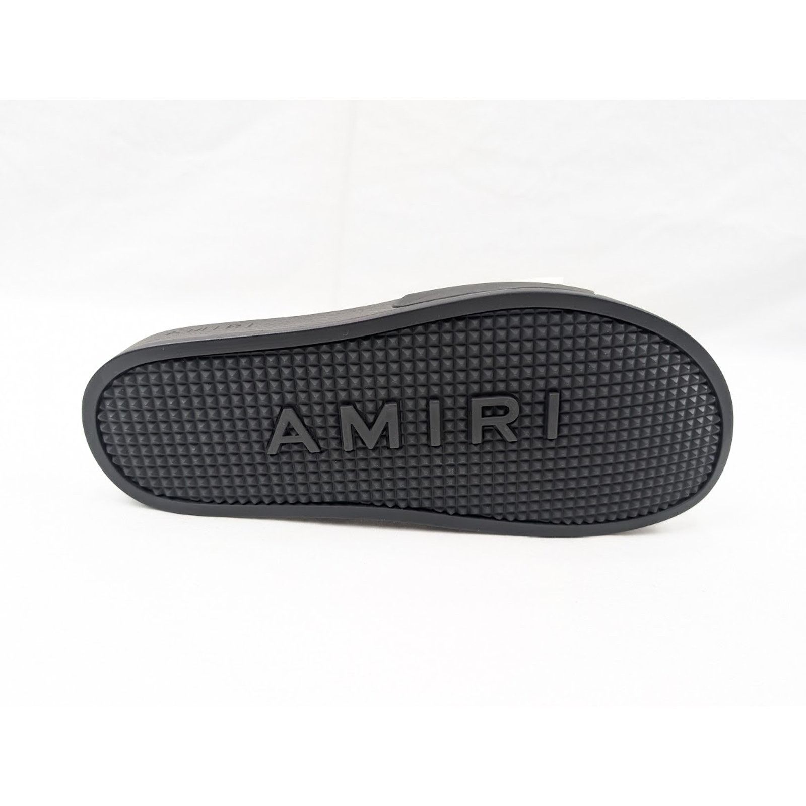 Amiri o1rshd1 Logo Pool Slide Slipper in Black/White Size US 14 / EU 47 - 9 Thumbnail
