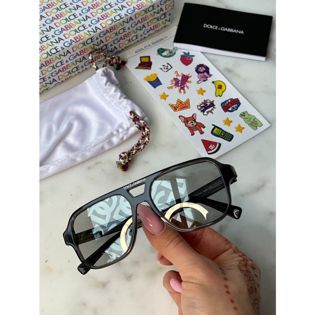 Dolce & Gabbana NEW Dolce Gabbana KIDS DX4003 Logo Aviator