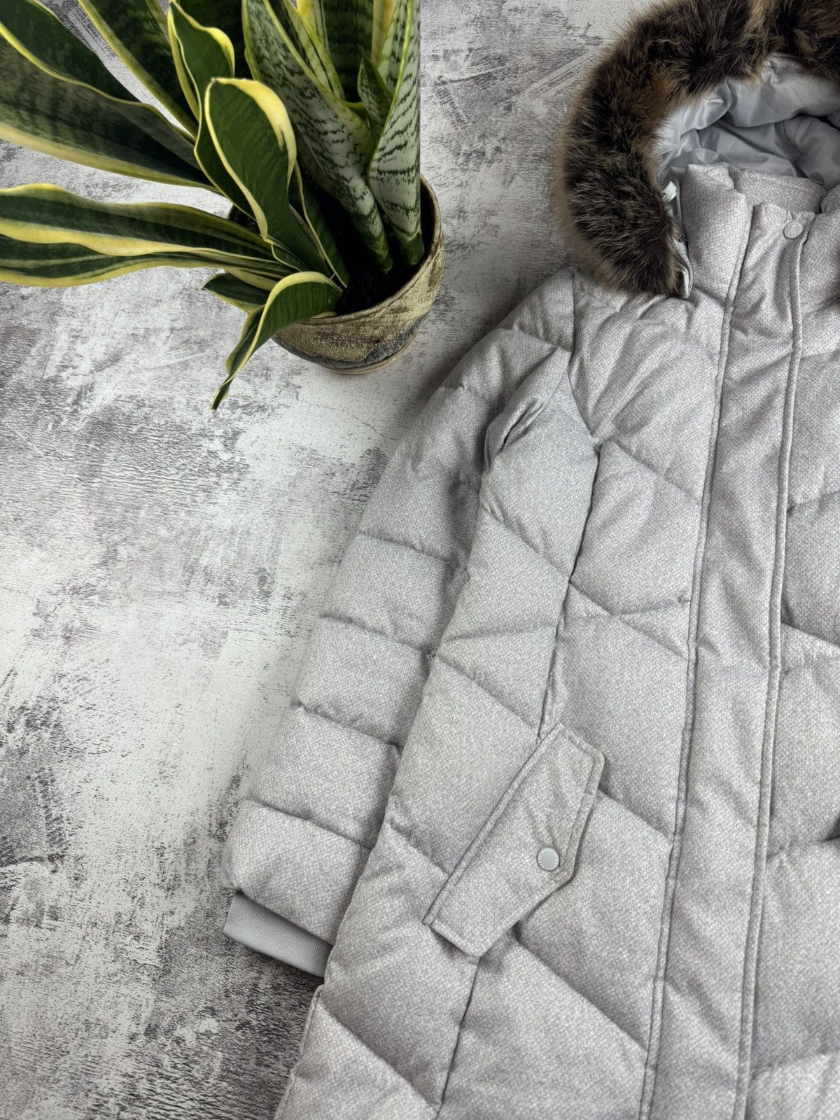 Barbour Barbour Sternway Fur Faux Quilt Women UK 8 Outdoor Down Parka Coat Jacket Puffer Size S / US 4 / IT 40 - 8 Thumbnail