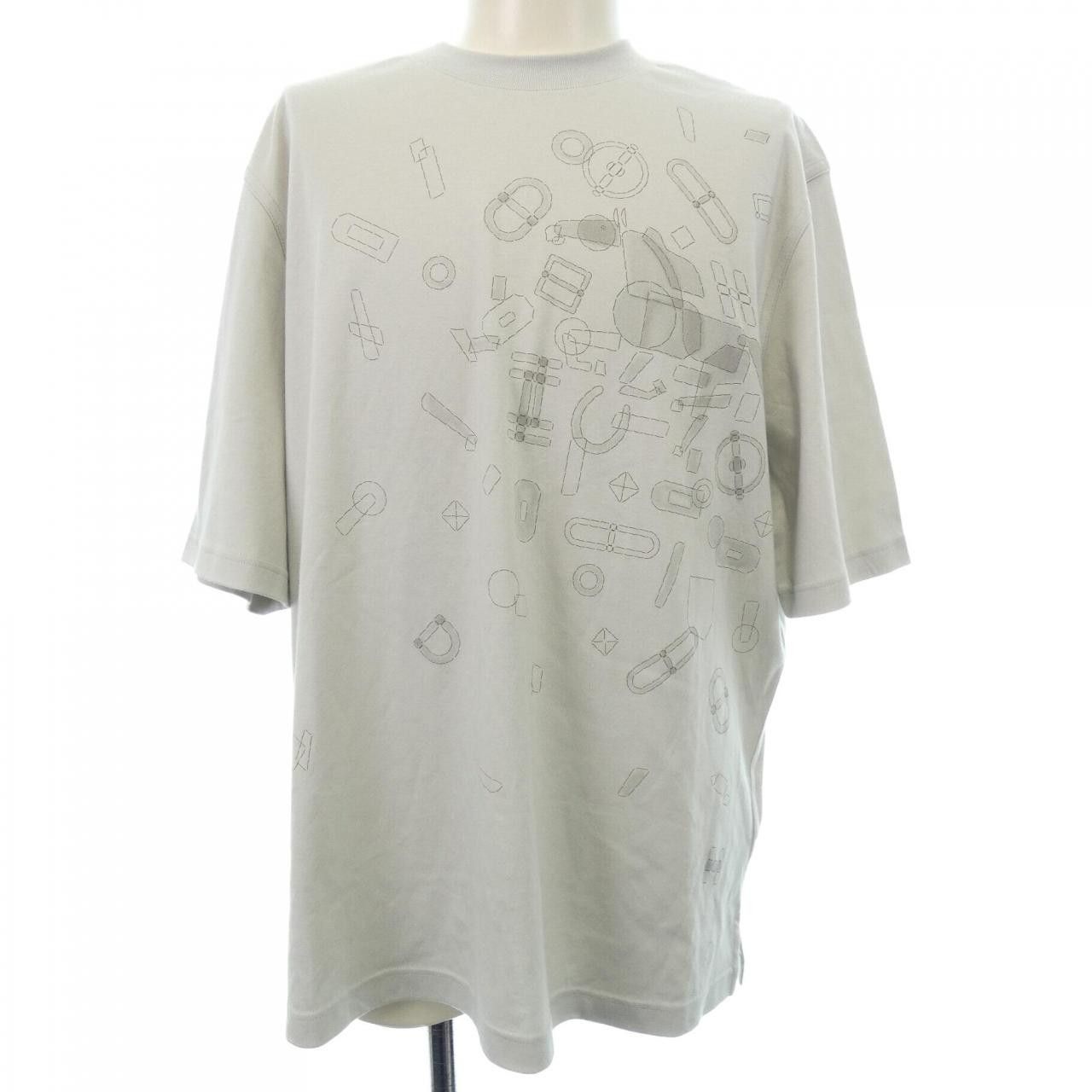 Hermes Hermes Hermès T-shirt Cotton T-shirt Cotton T-Shirts DUTY FREE for USA Size ONE SIZE - 1 Thumbnail