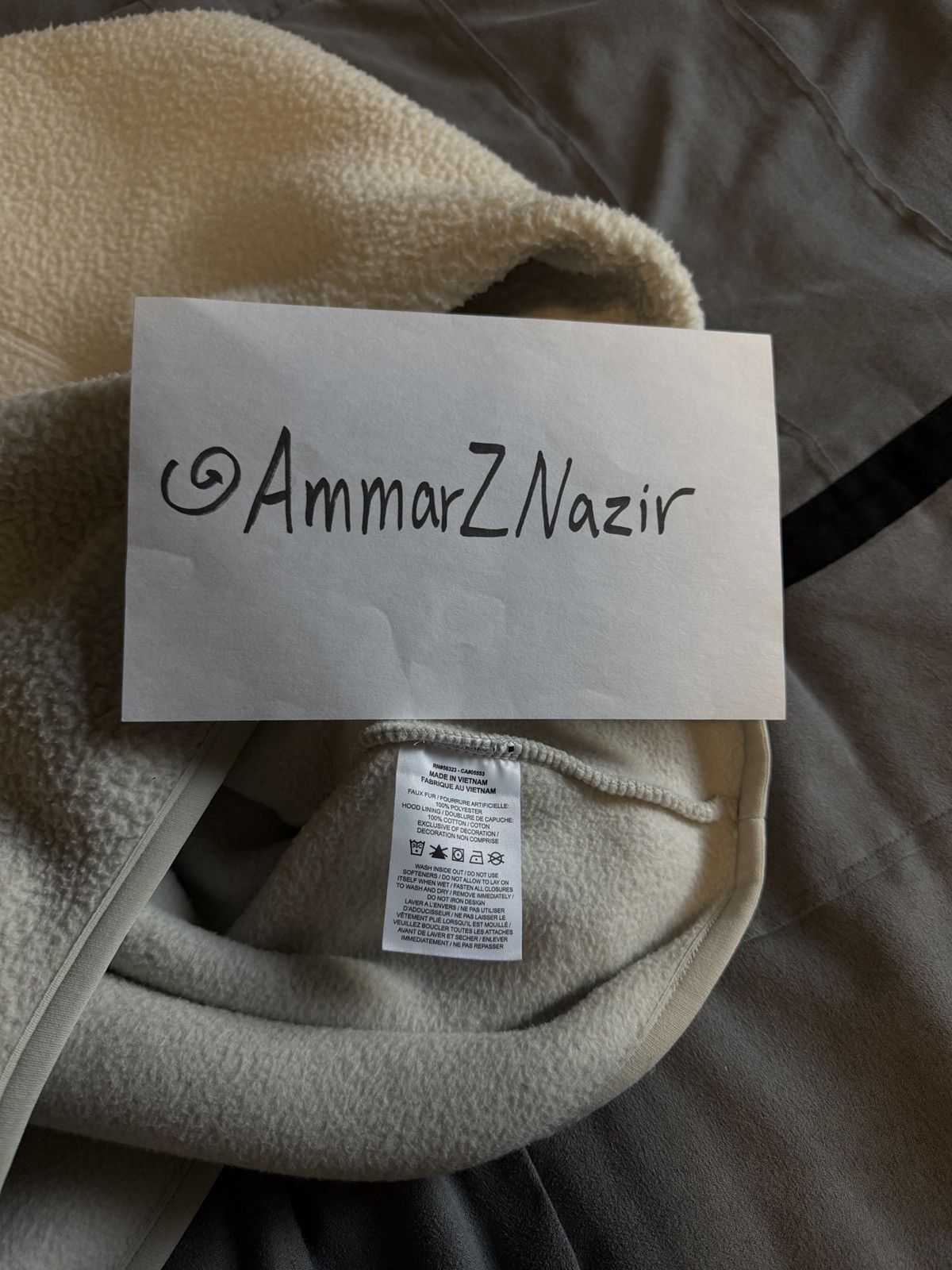 Nike Nike Polar Bear Fleece White Hoodie Size US L / EU 52-54 / 3 - 5 Thumbnail