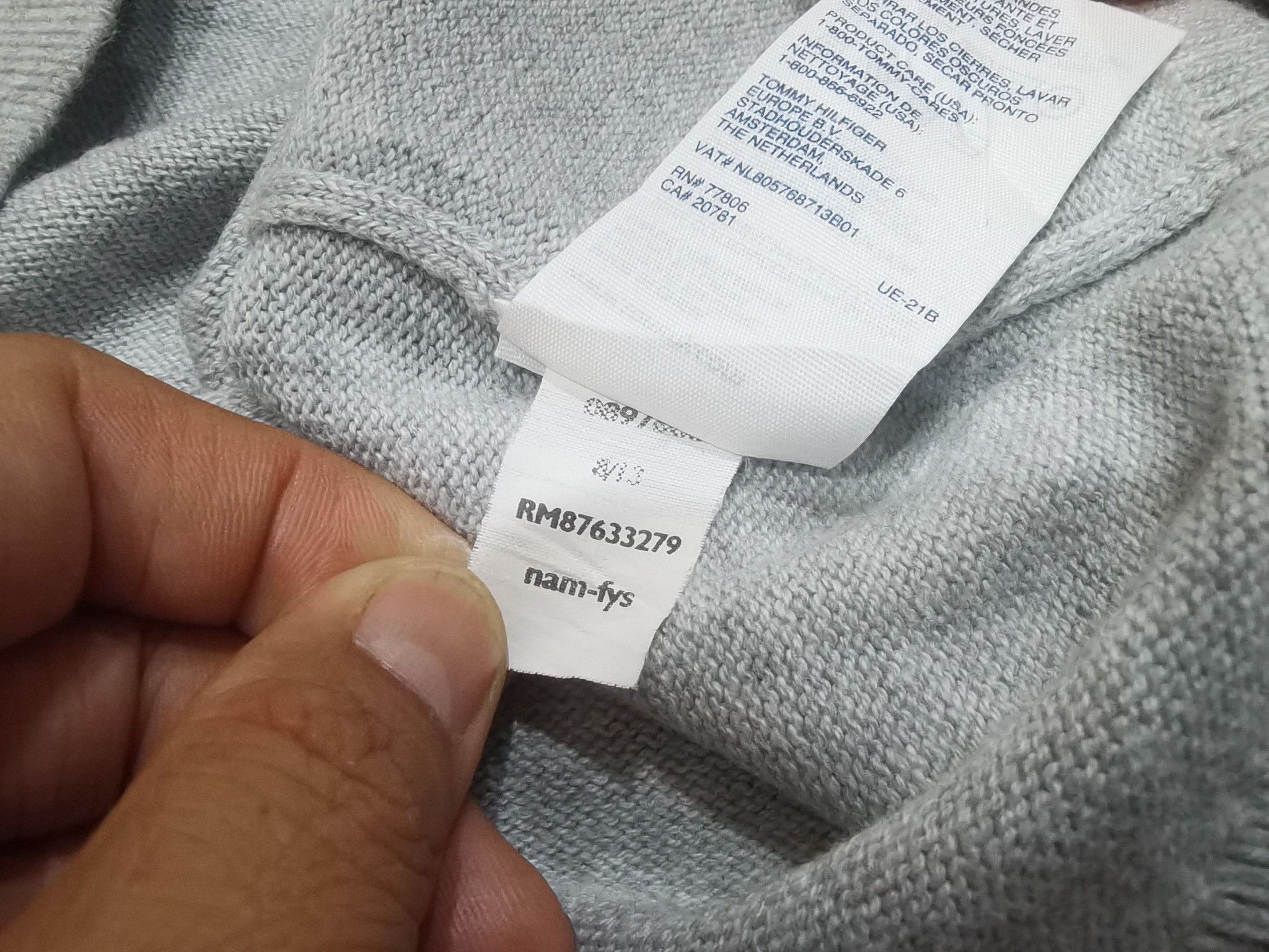 Tommy Hilfiger Tommy Hilfiger TH sweater women M 8142 Size M / US 6-8 / IT 42-44 - 7 Thumbnail