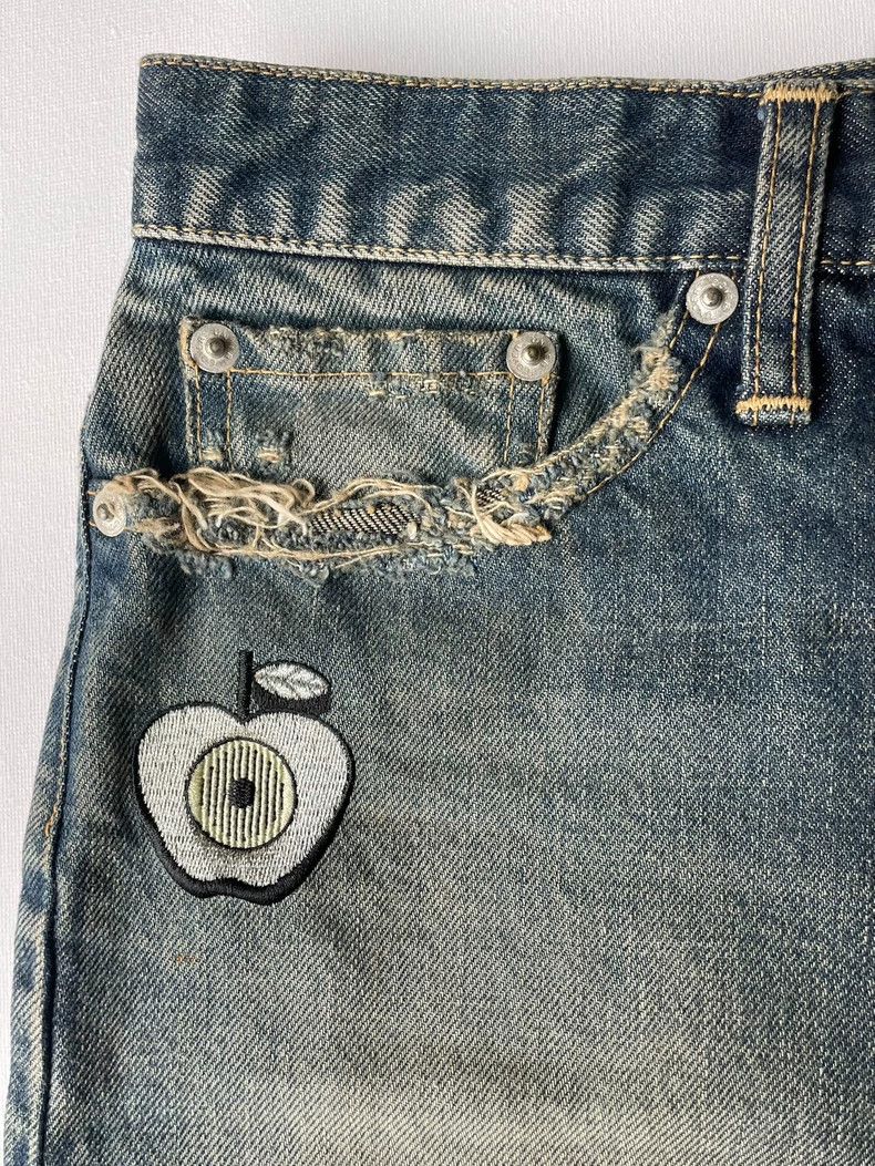 Undercover size 3 Apple Lightning 2005 Denim Skirt