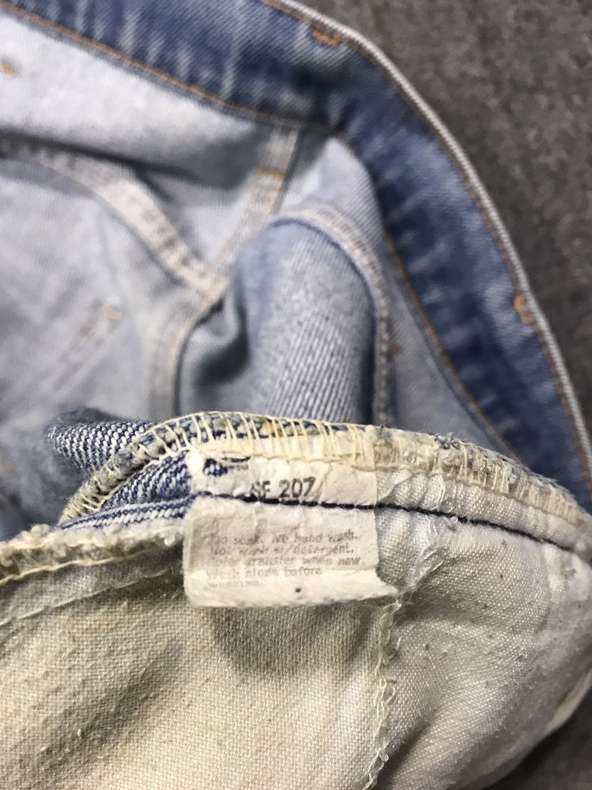 Levi's Vintage Clothing Levi's Strauss Zipper Indigo Denim Jeans Pants Orange Tab Size US 29 - 8 Thumbnail