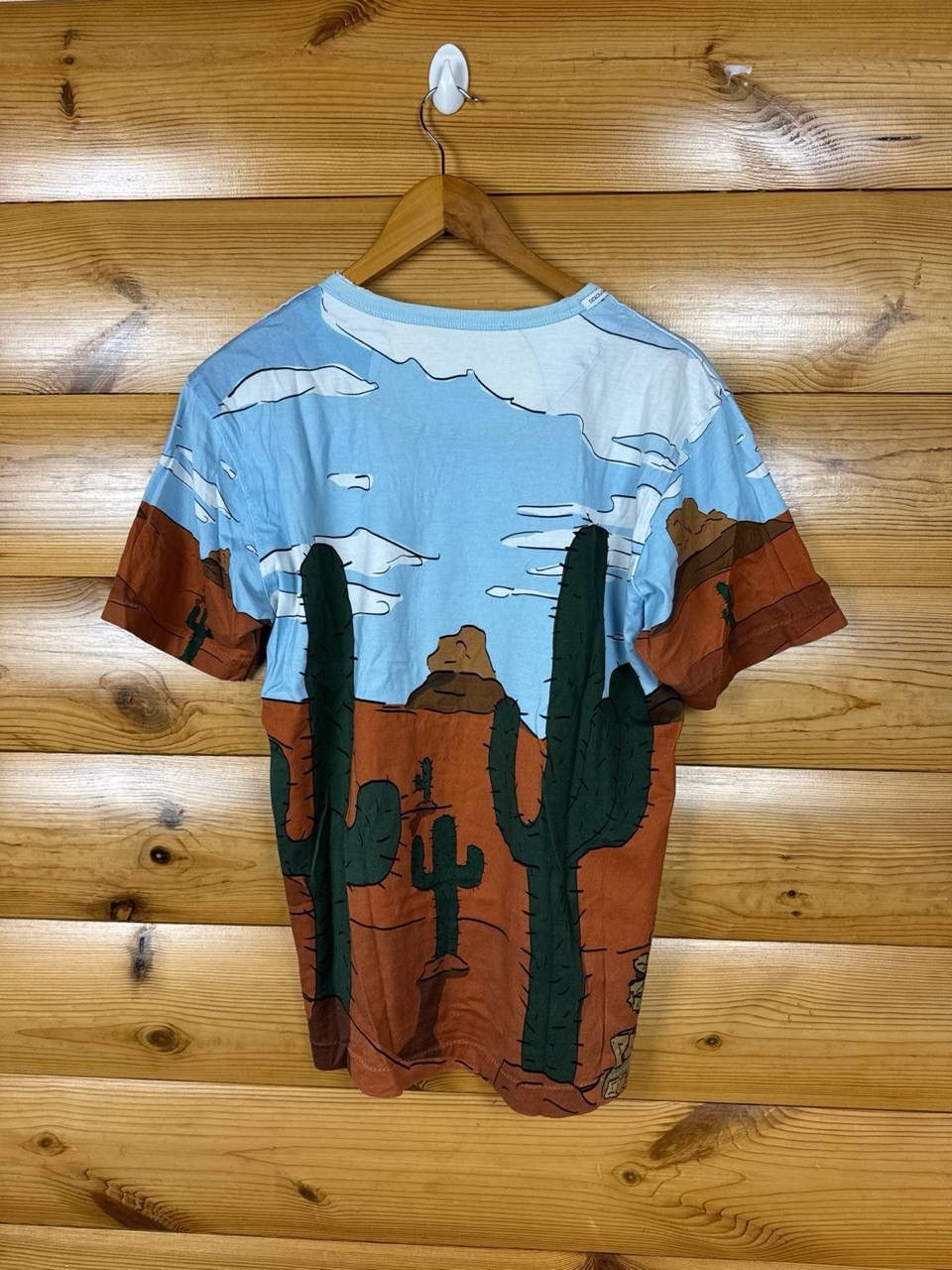 Dolce & Gabbana Dolce & Gabbana Western Cowboy Print T-Shirt Graphic Tee Size US M / EU 48-50 / 2 - 4 Thumbnail