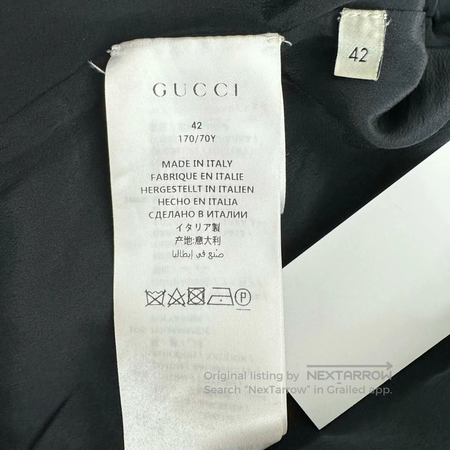 Gucci Gucci Red Green Striped Lace Shorts. Size 41" - 4 Thumbnail