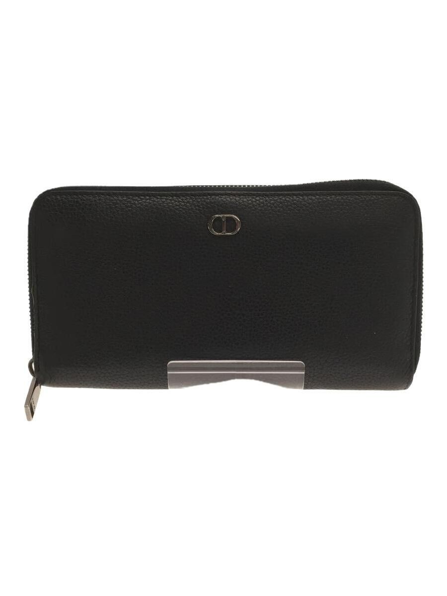 Dior Dior Leather Long Wallet Black Size ONE SIZE - 1 Thumbnail