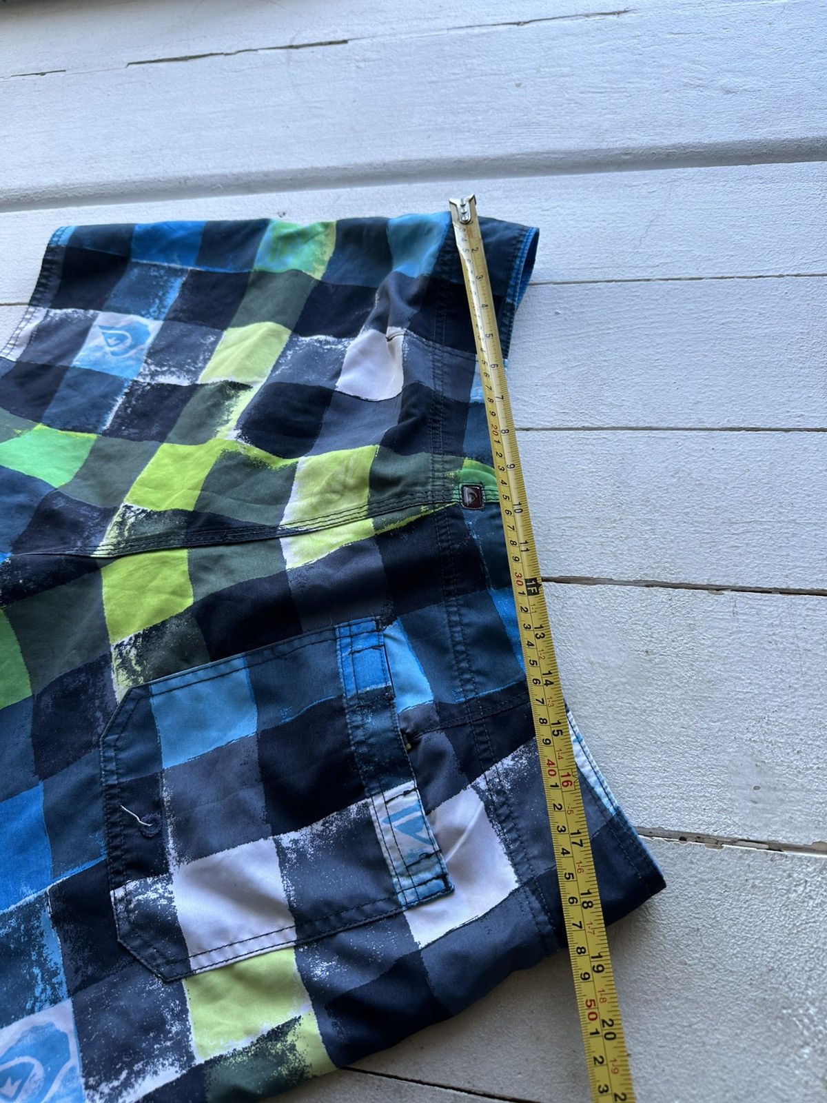 Quiksilver 🚨Vintage Quiksilver Shorts Big Logo Y2K Style 90s Surfing Size US 36 / EU 52 - 10 Thumbnail